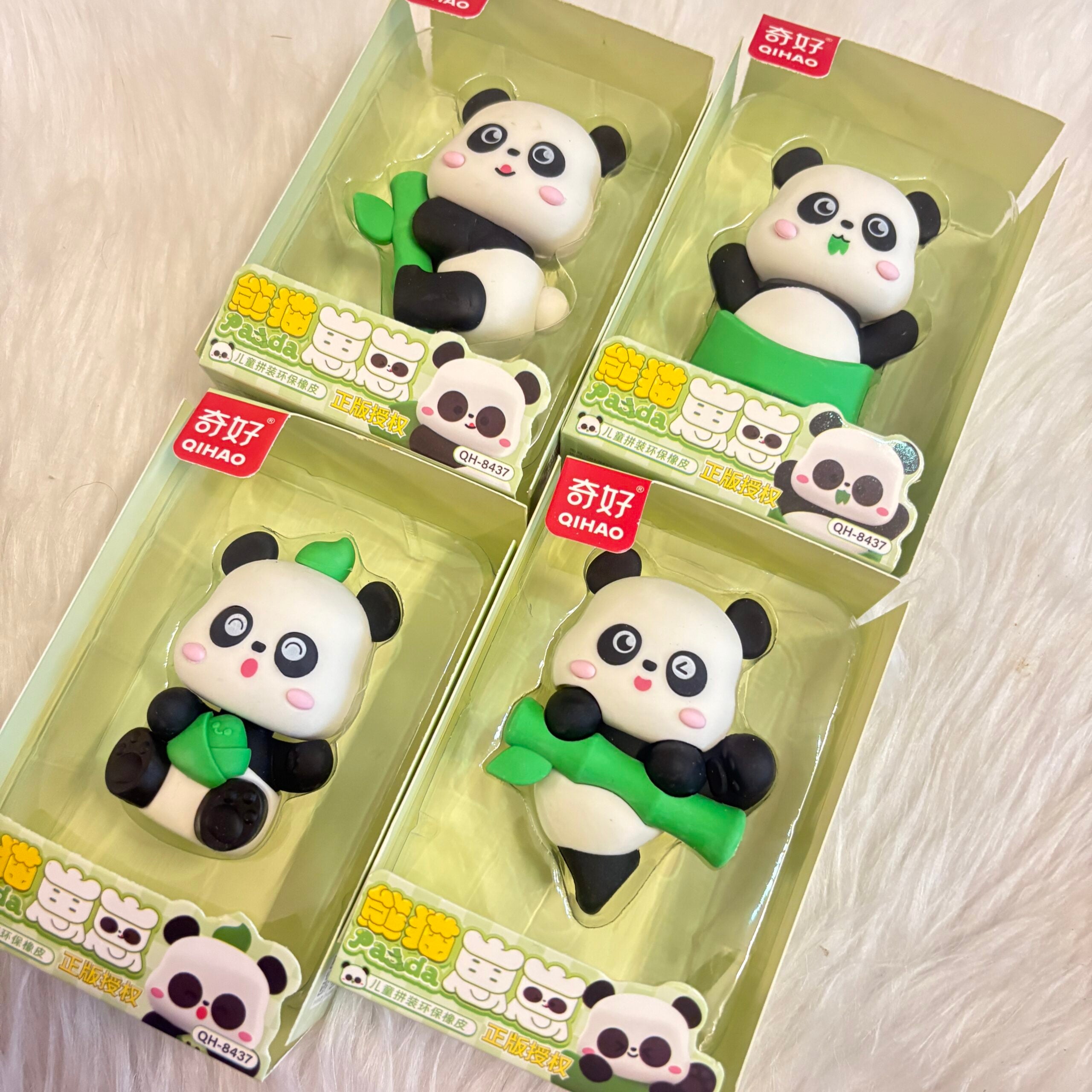 Jumbo panda eraser