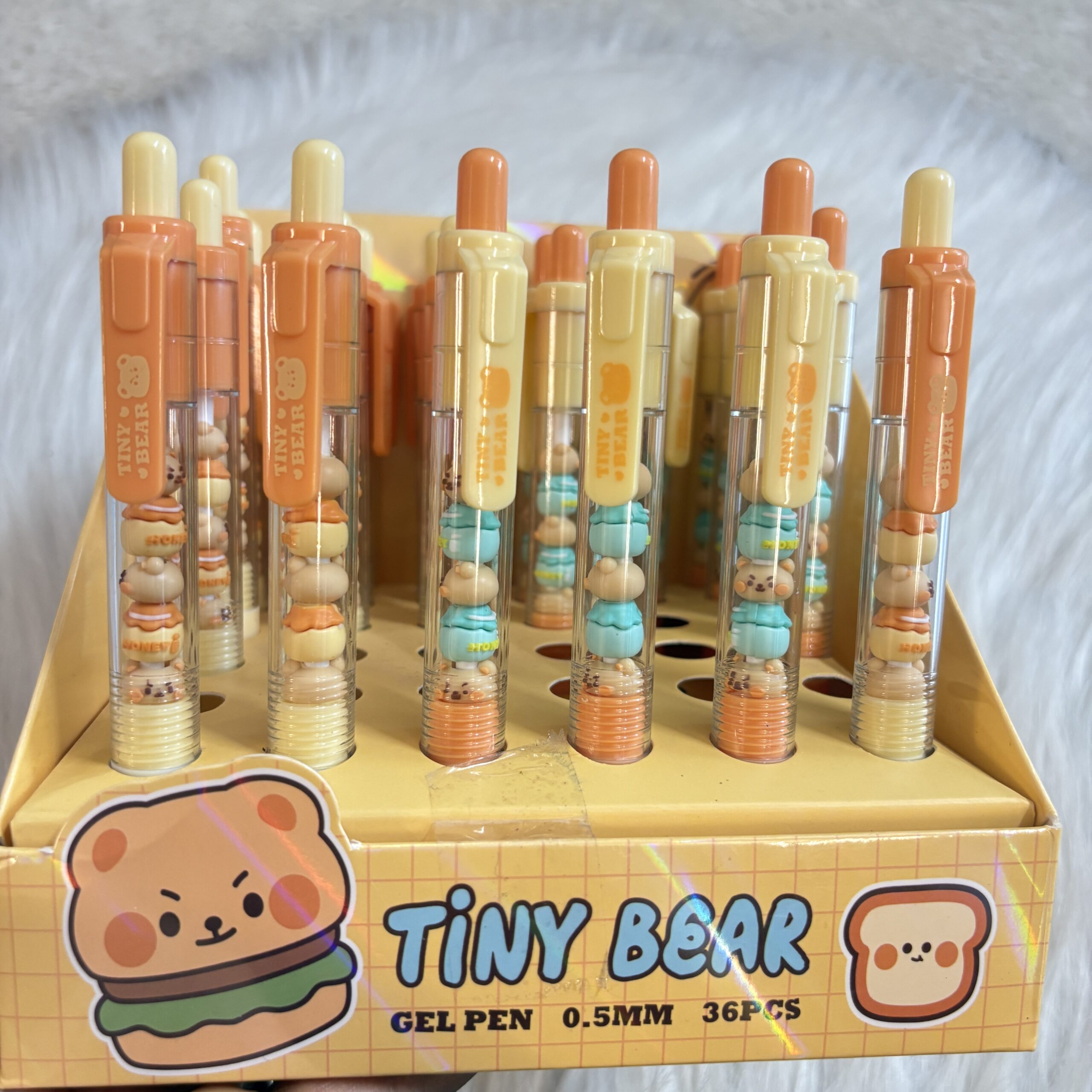 Beads tiny bear pen