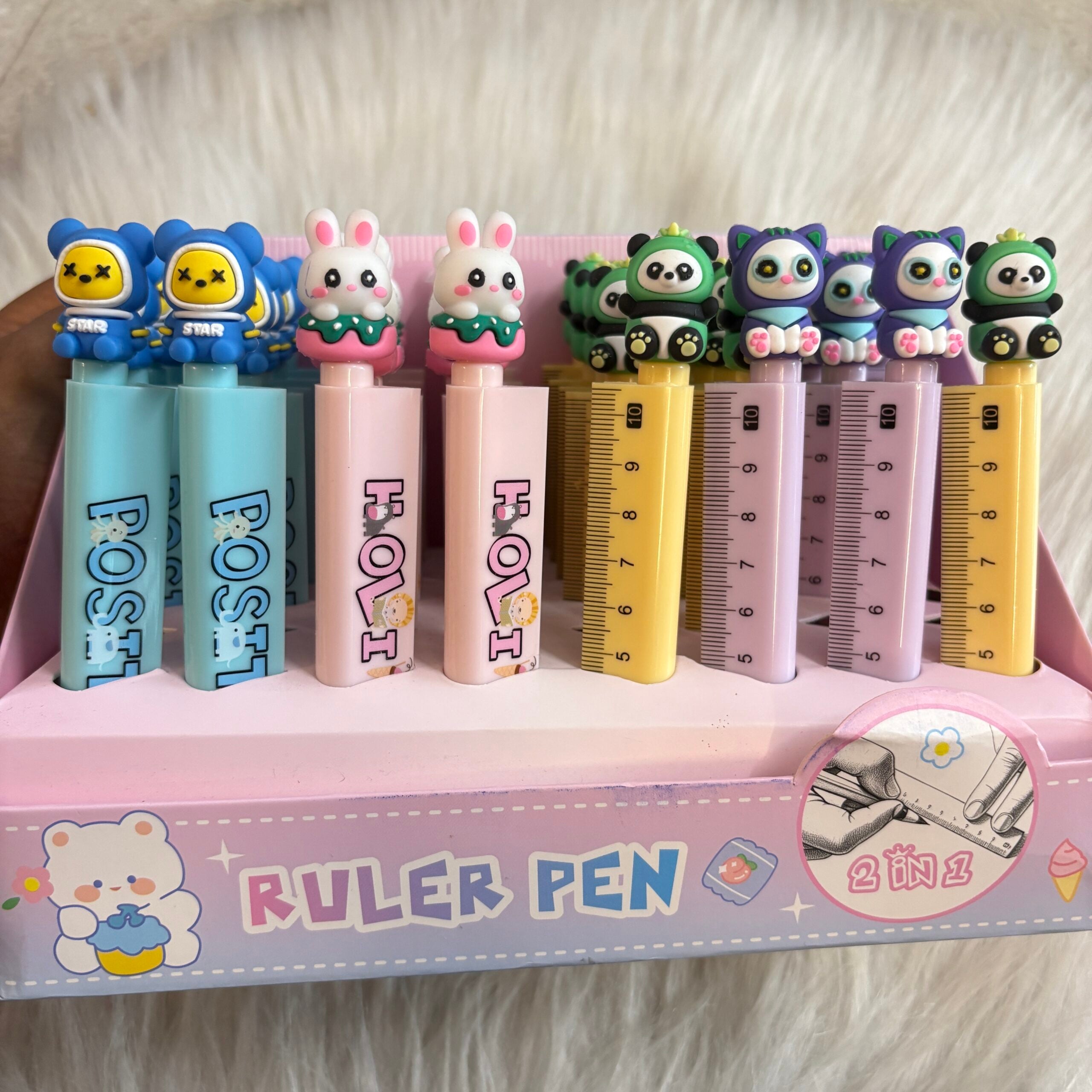 Ruler plus pen