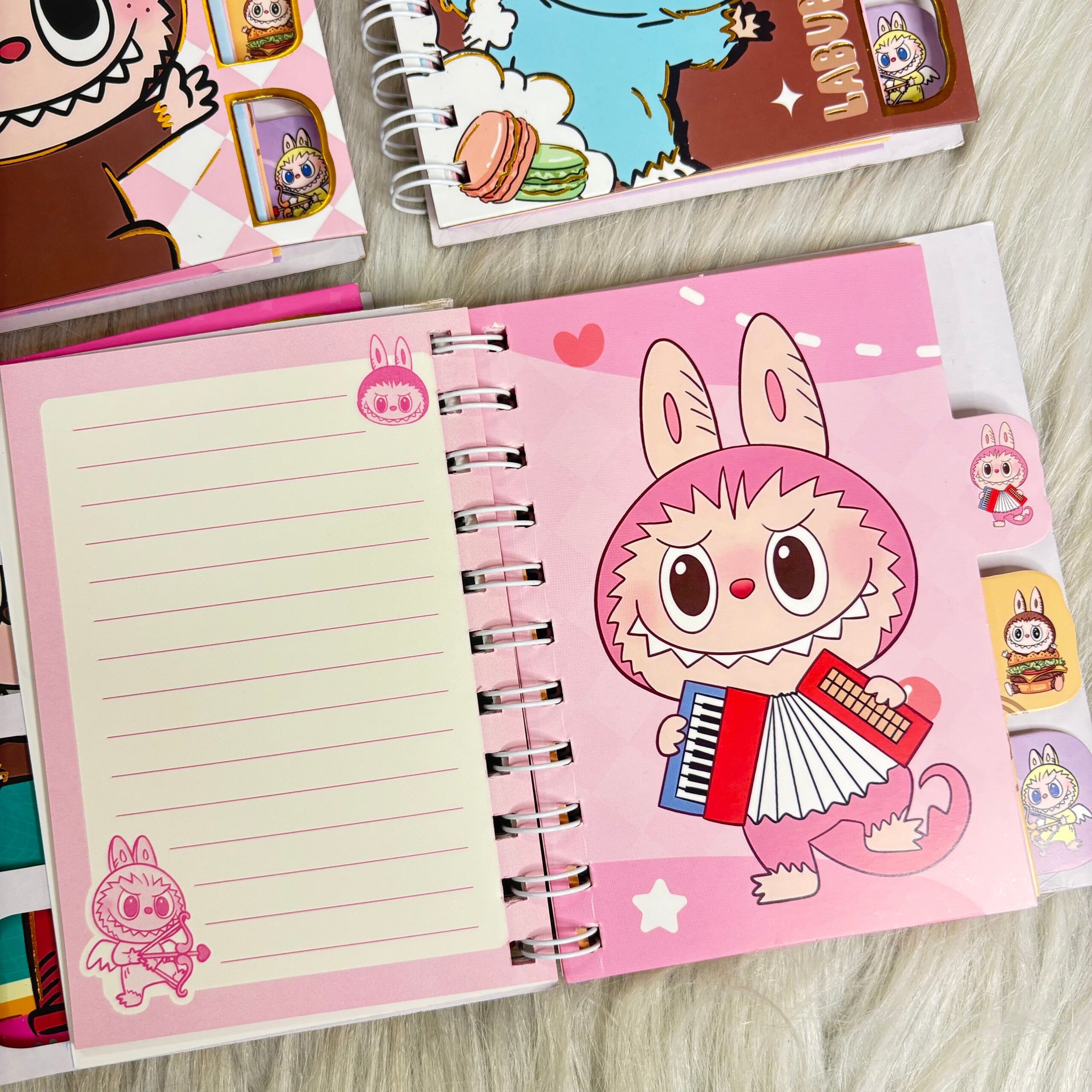 Labubu cut out diary
