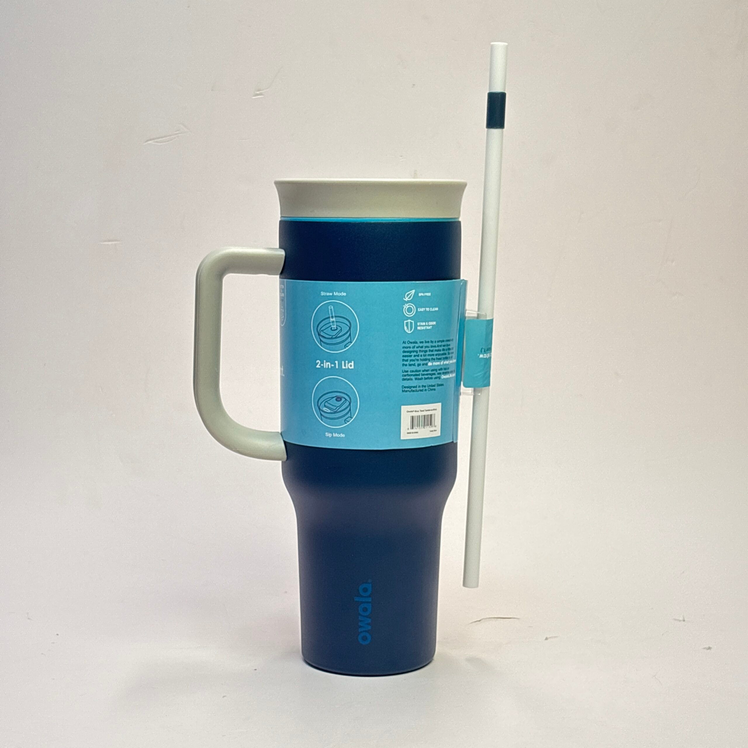 Owala 40oz Stainless Steel Insulated Tumbler with Spill Resistant Lid