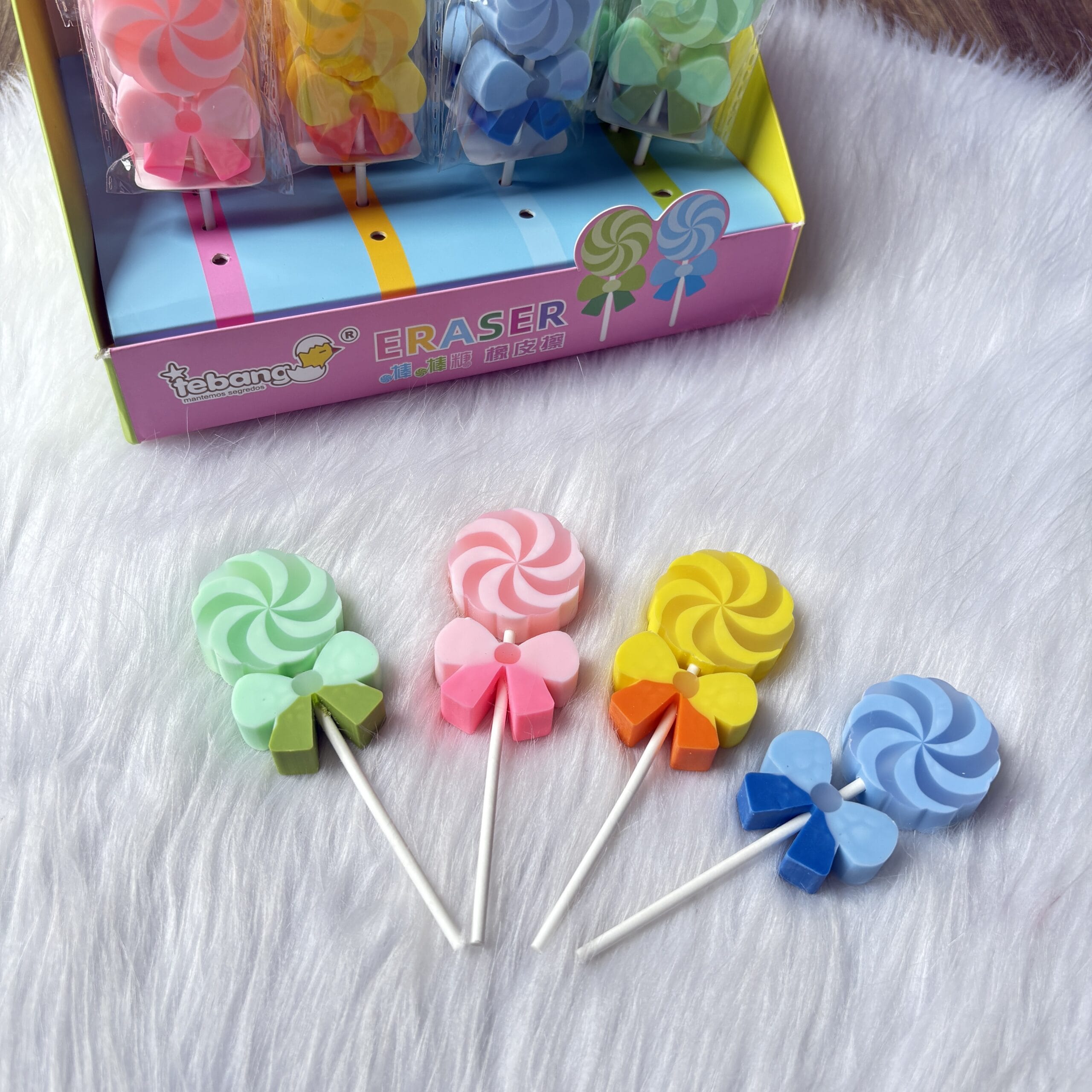 Cute Lollipop Eraser