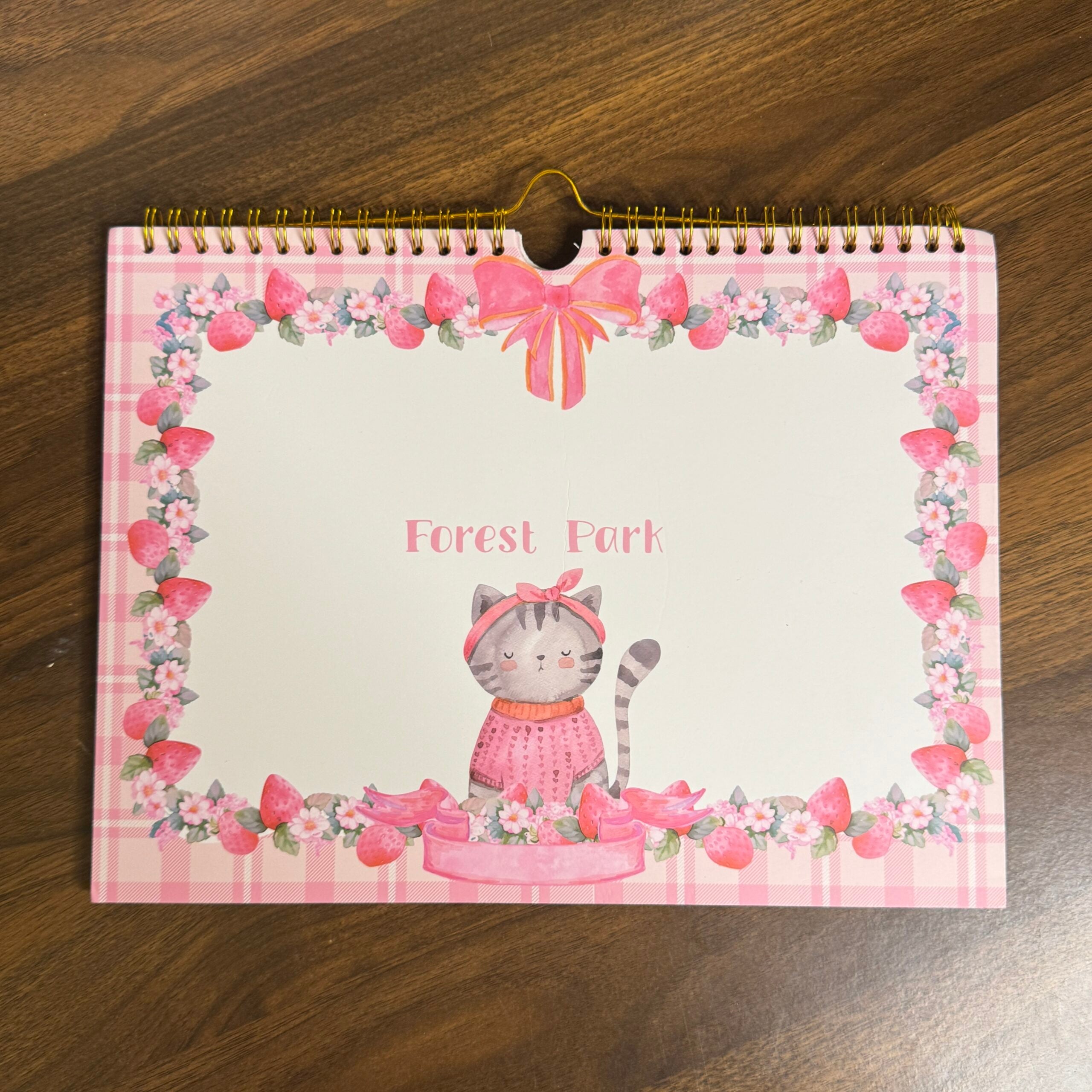 Cute big size planner