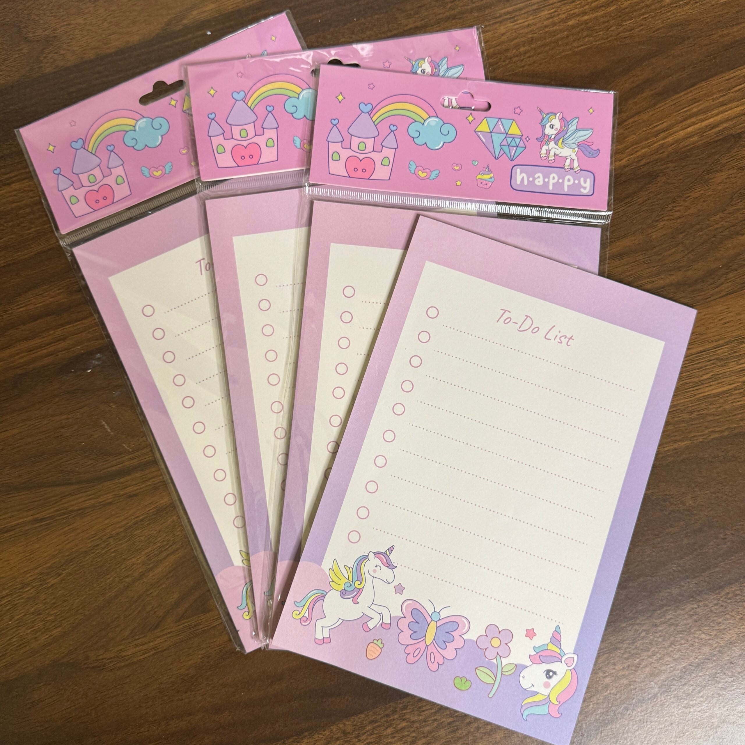 Unicorn to to list notepad 30 sheets