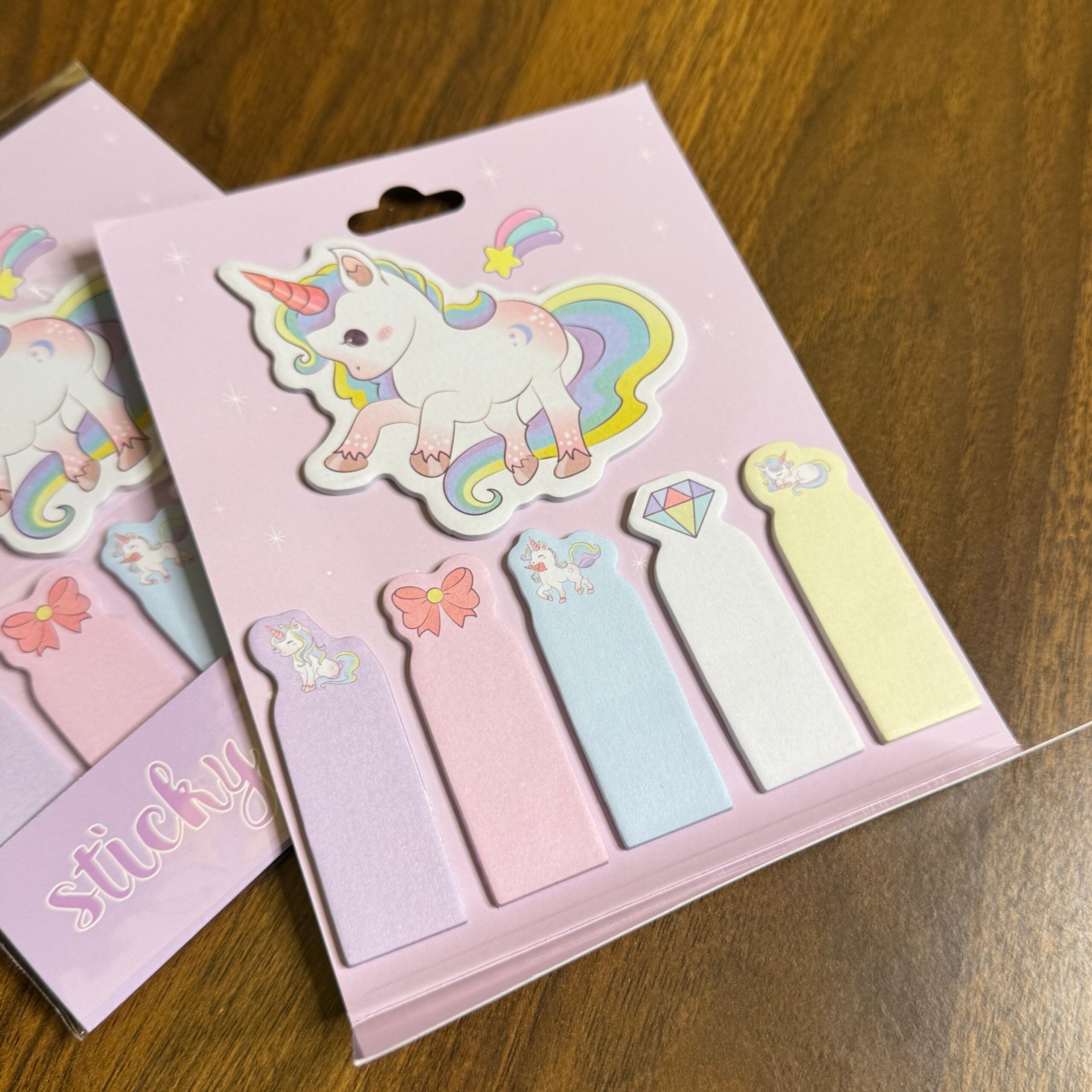 Unicorn sticky notes