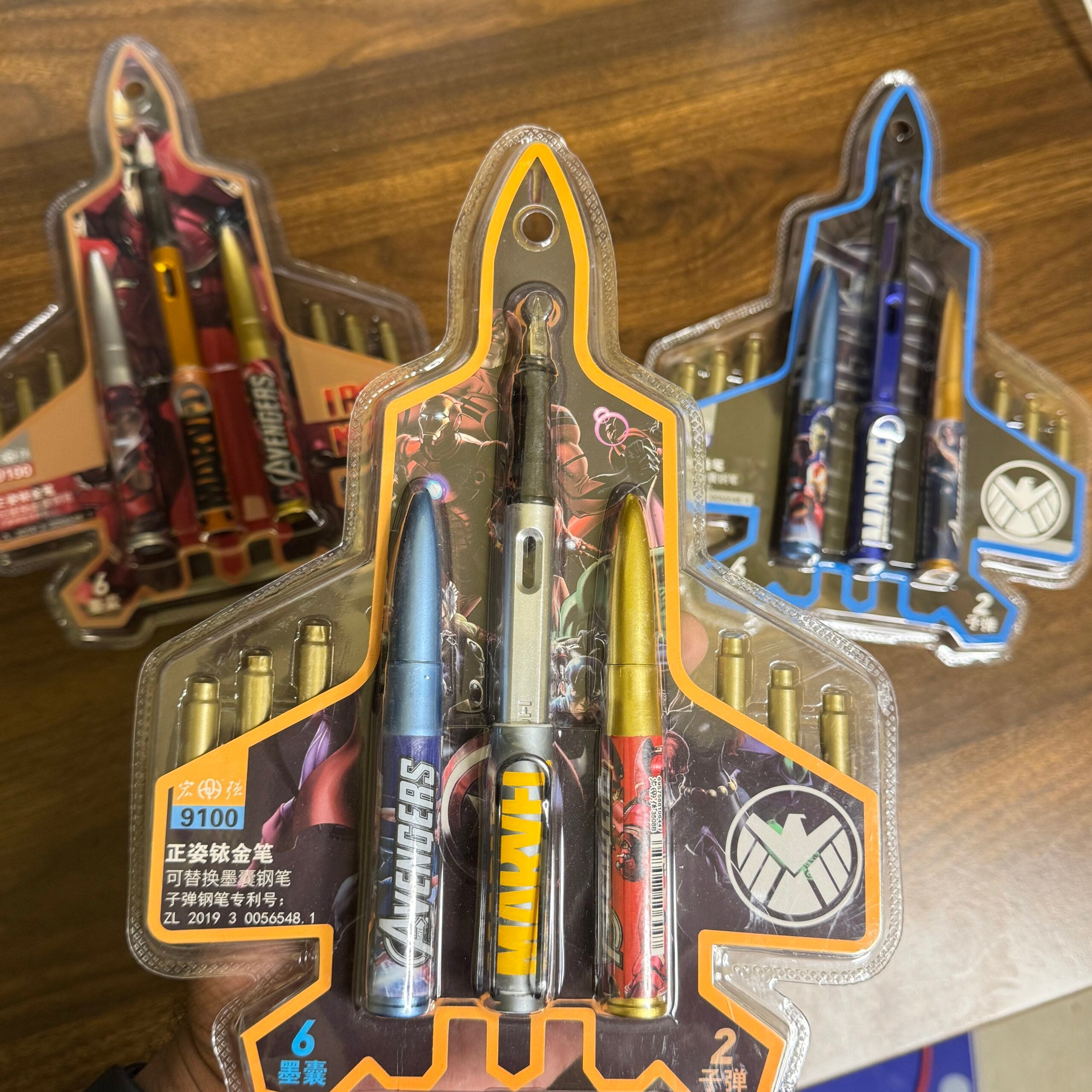 3 in 1 Avengers Fountain Pen