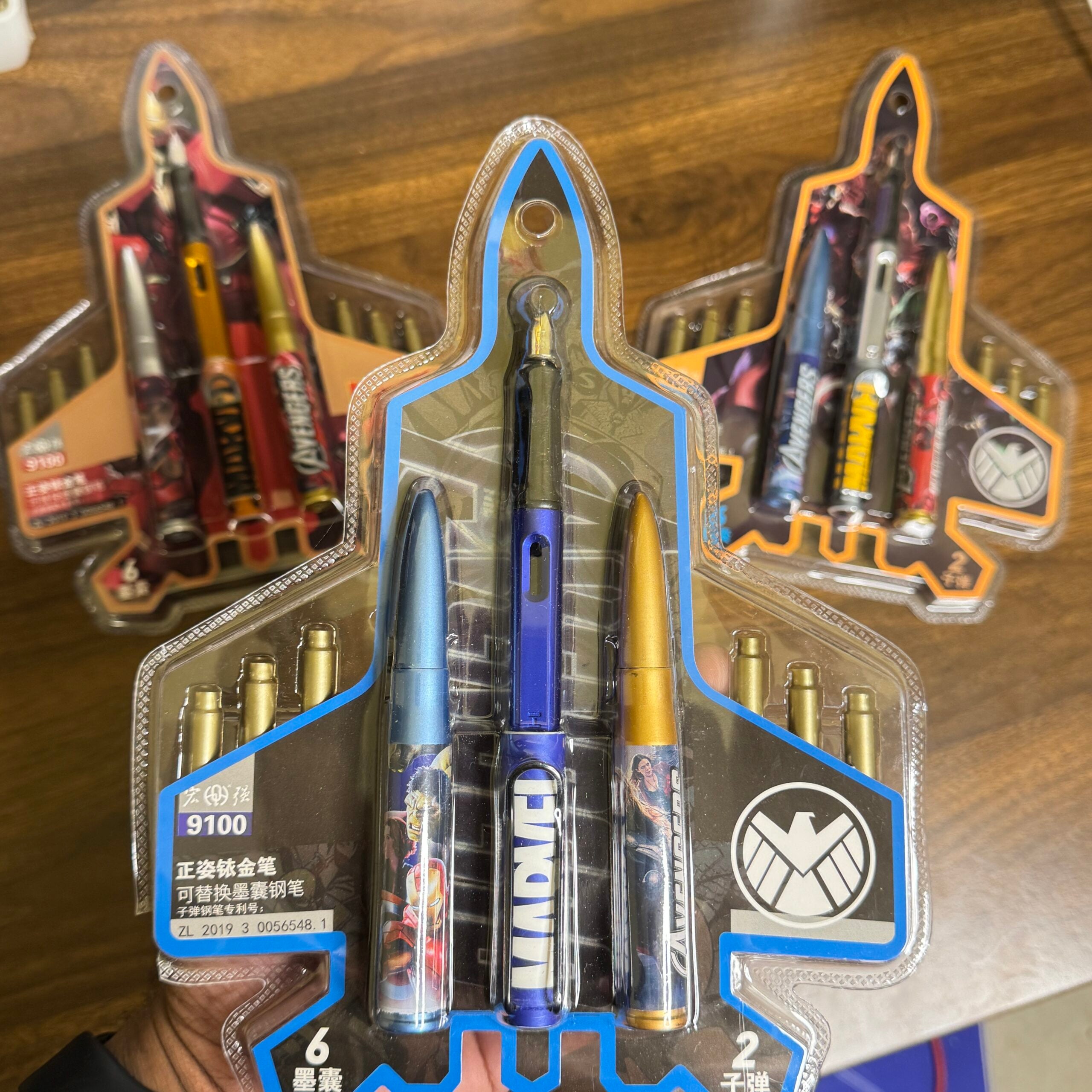 3 in 1 Avengers Fountain Pen