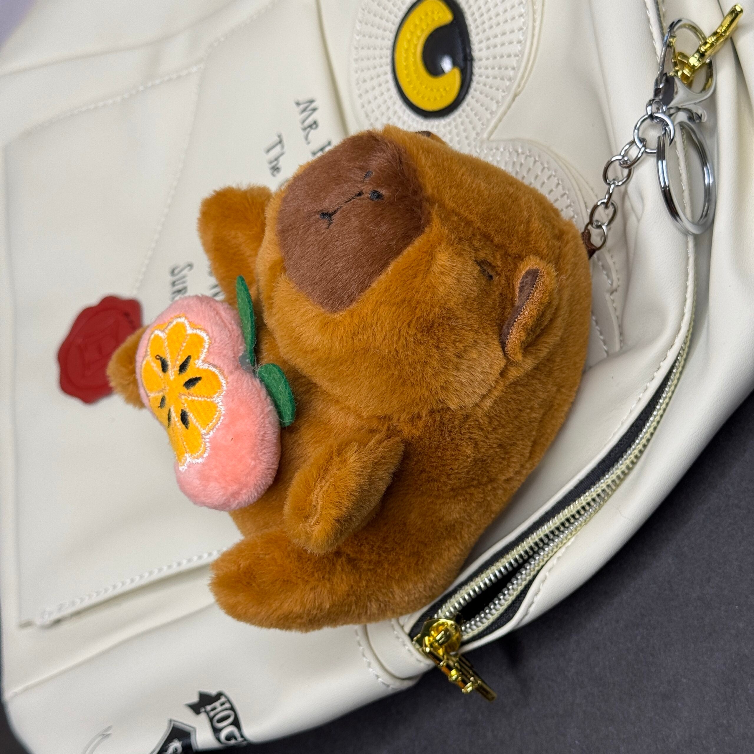 Capybara Plushie Bag charm / Keychain