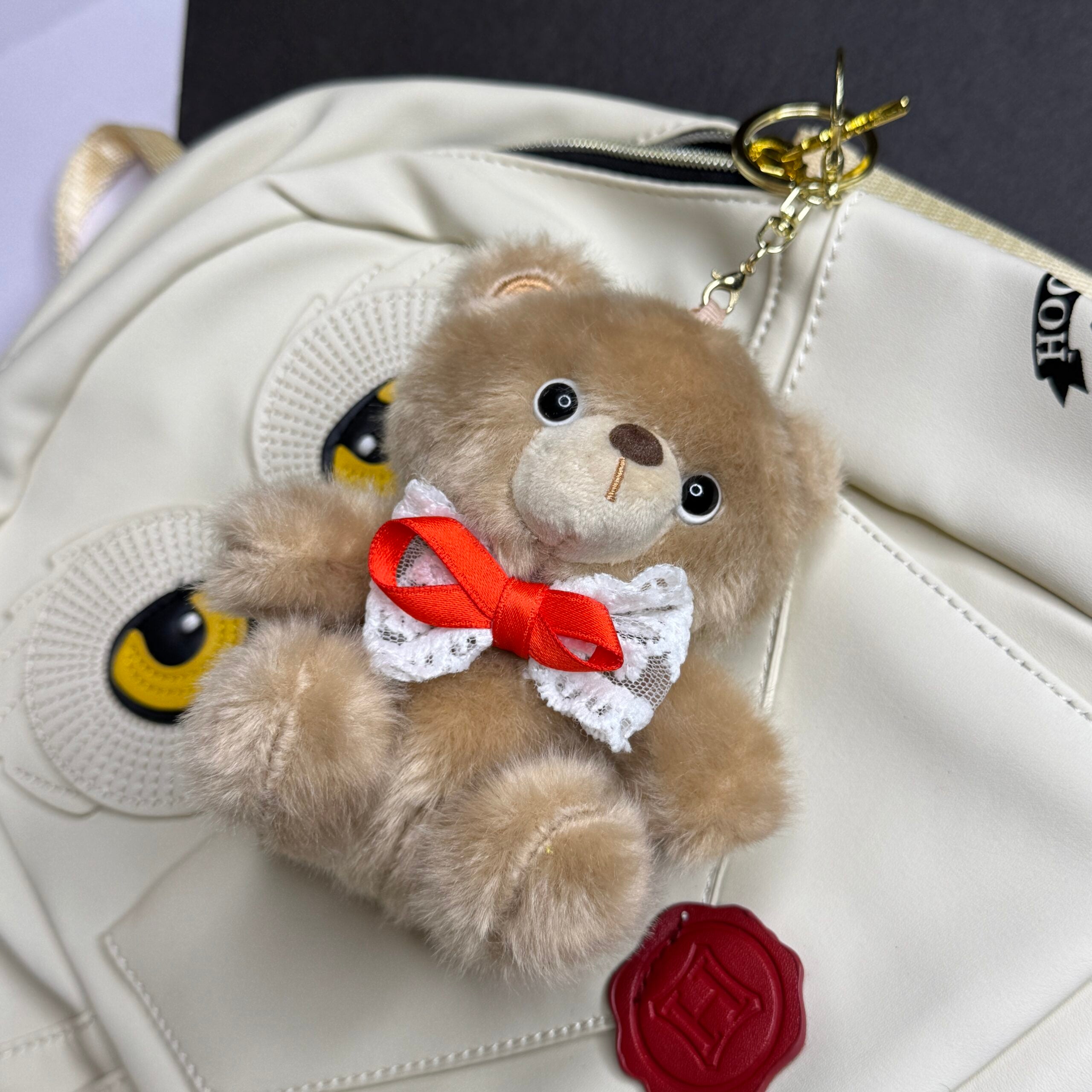 Teddy Bear Plushie Bag charm / Keychain