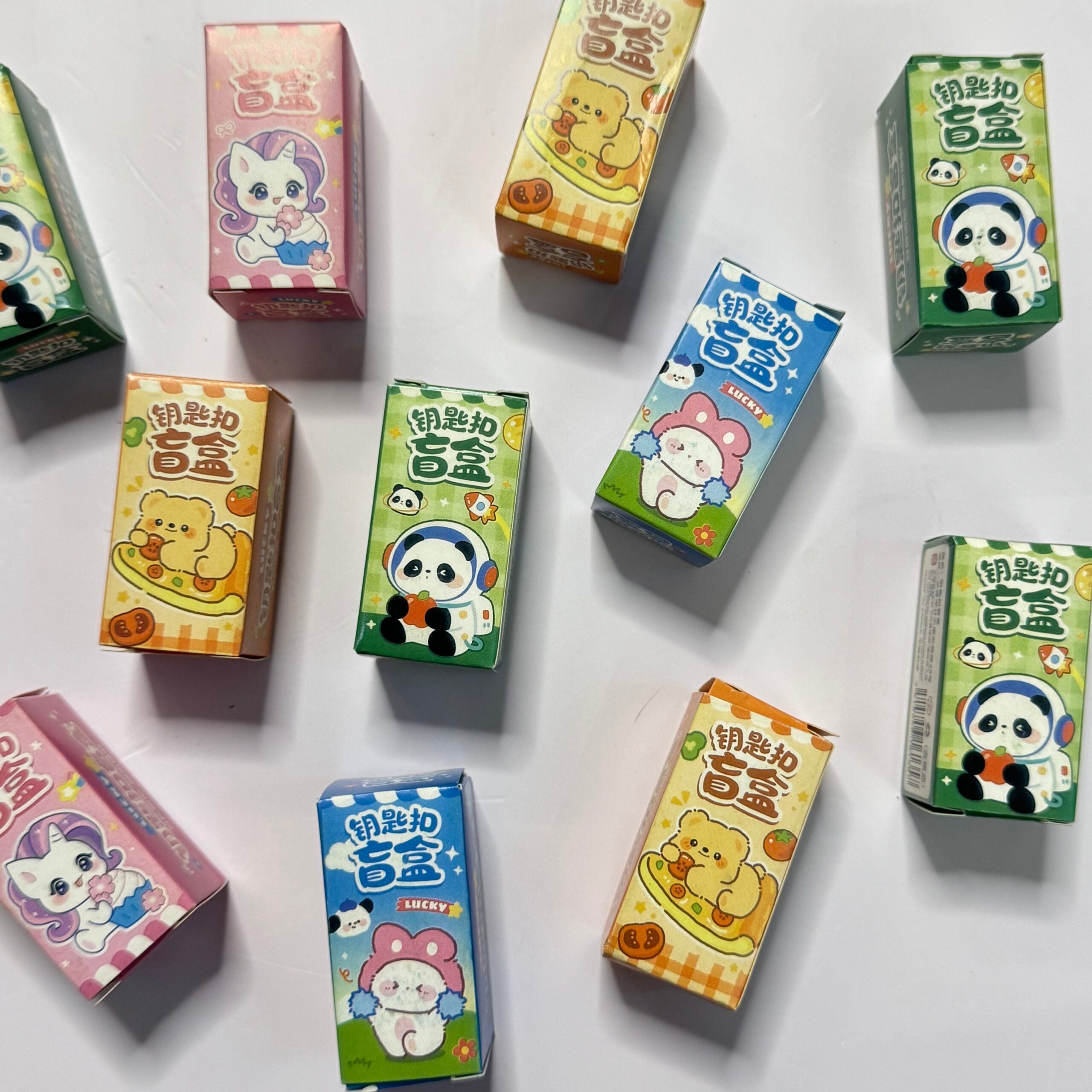 Set of 3 Blind Box Bag Charms