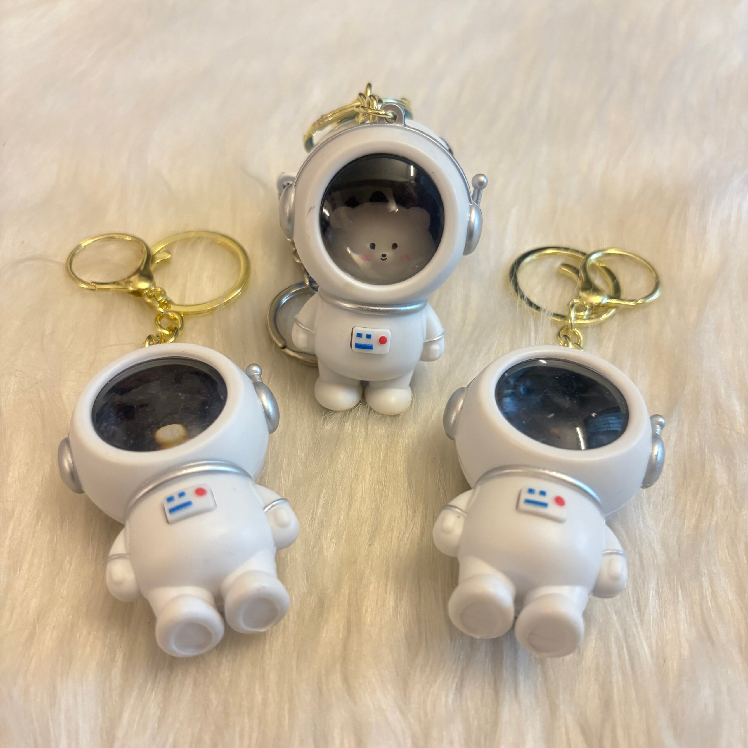 Cute bear Astro Light keychain random designs