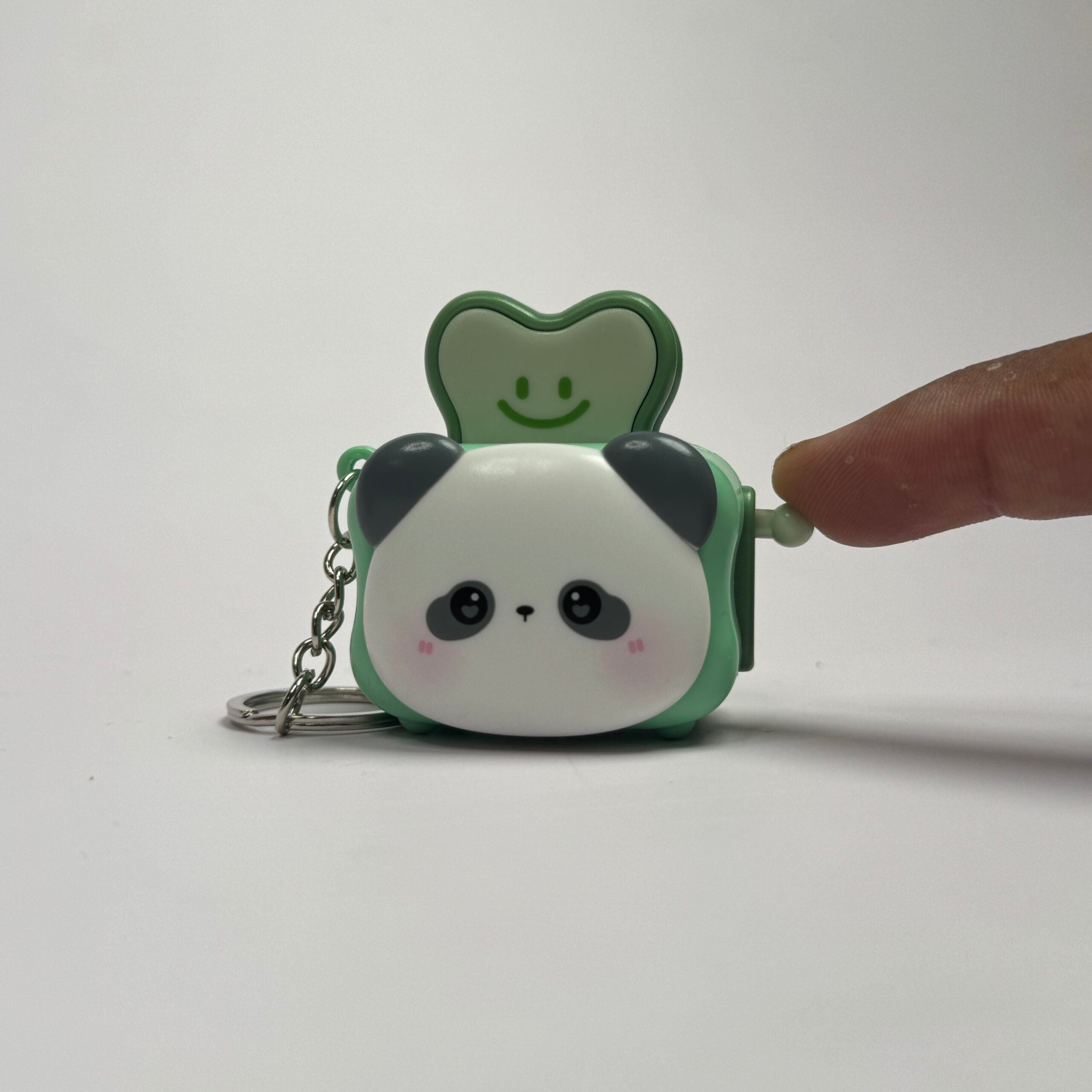 Cute Pop-Up Toaster Keychain