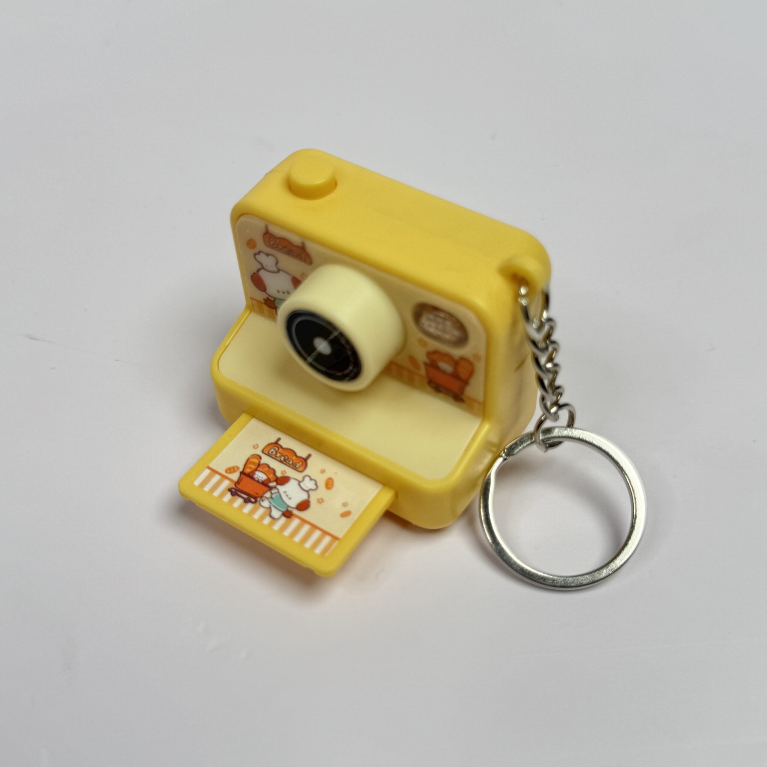 Polaroid Camera Flash Keychain