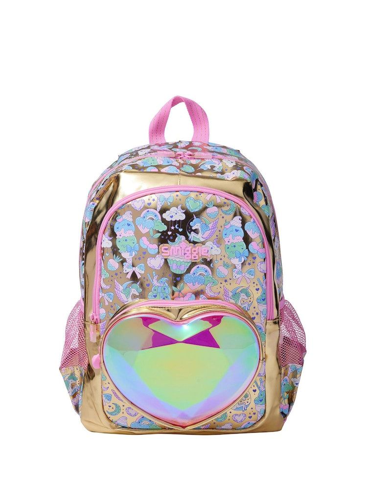 Premium original smiggle school bag (3 compartments) 17 inches