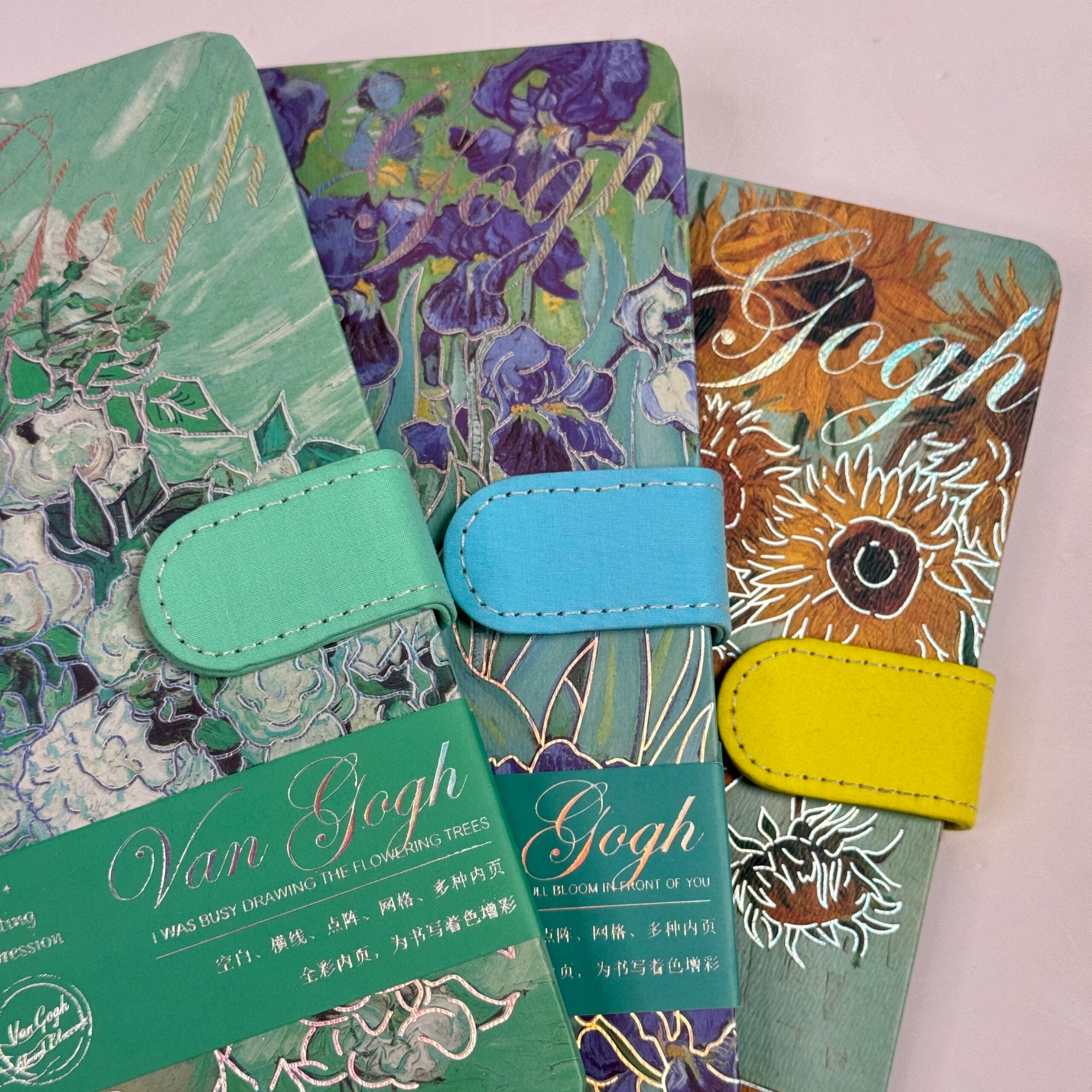 Magnetic closure flap journal