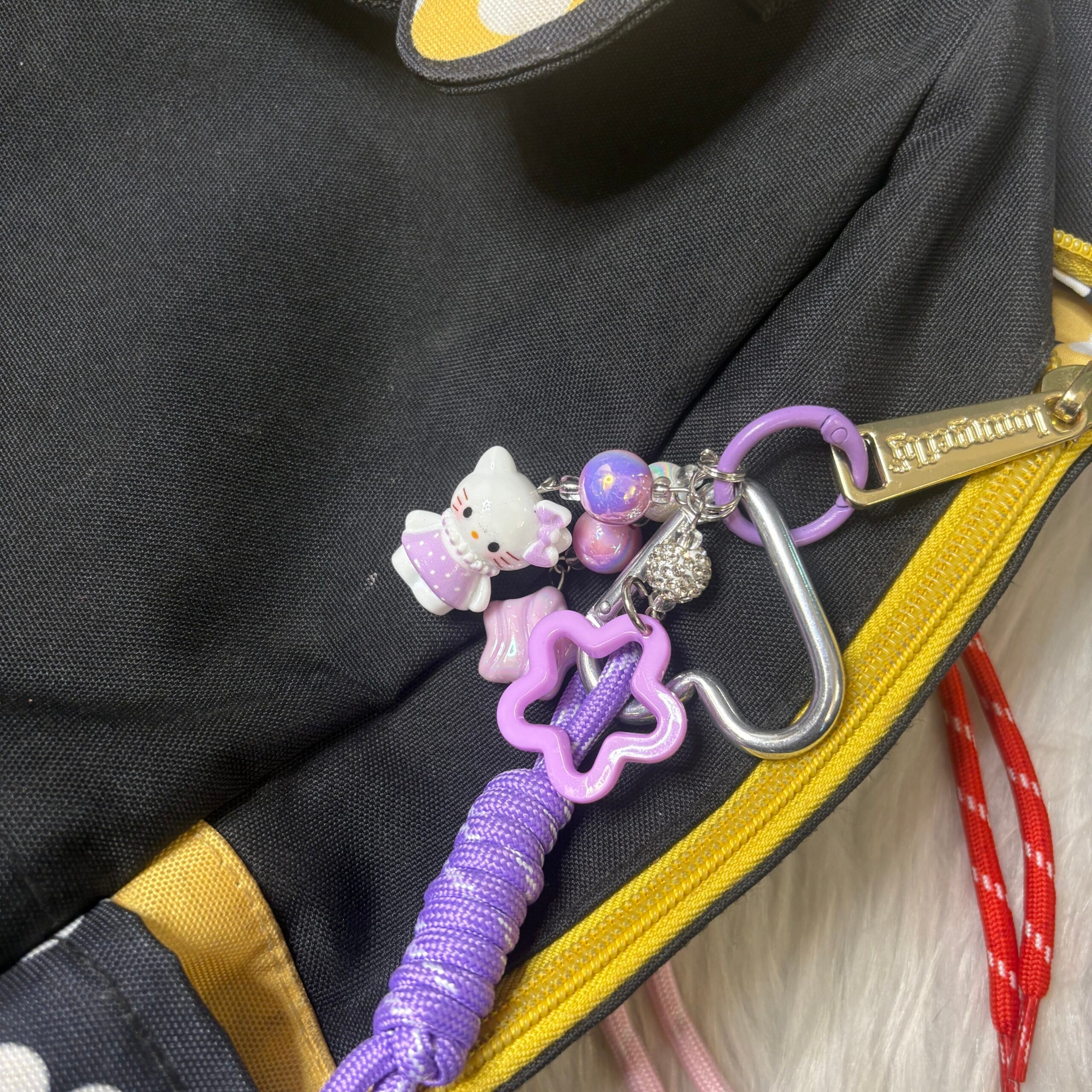 Cute kitty bag charms