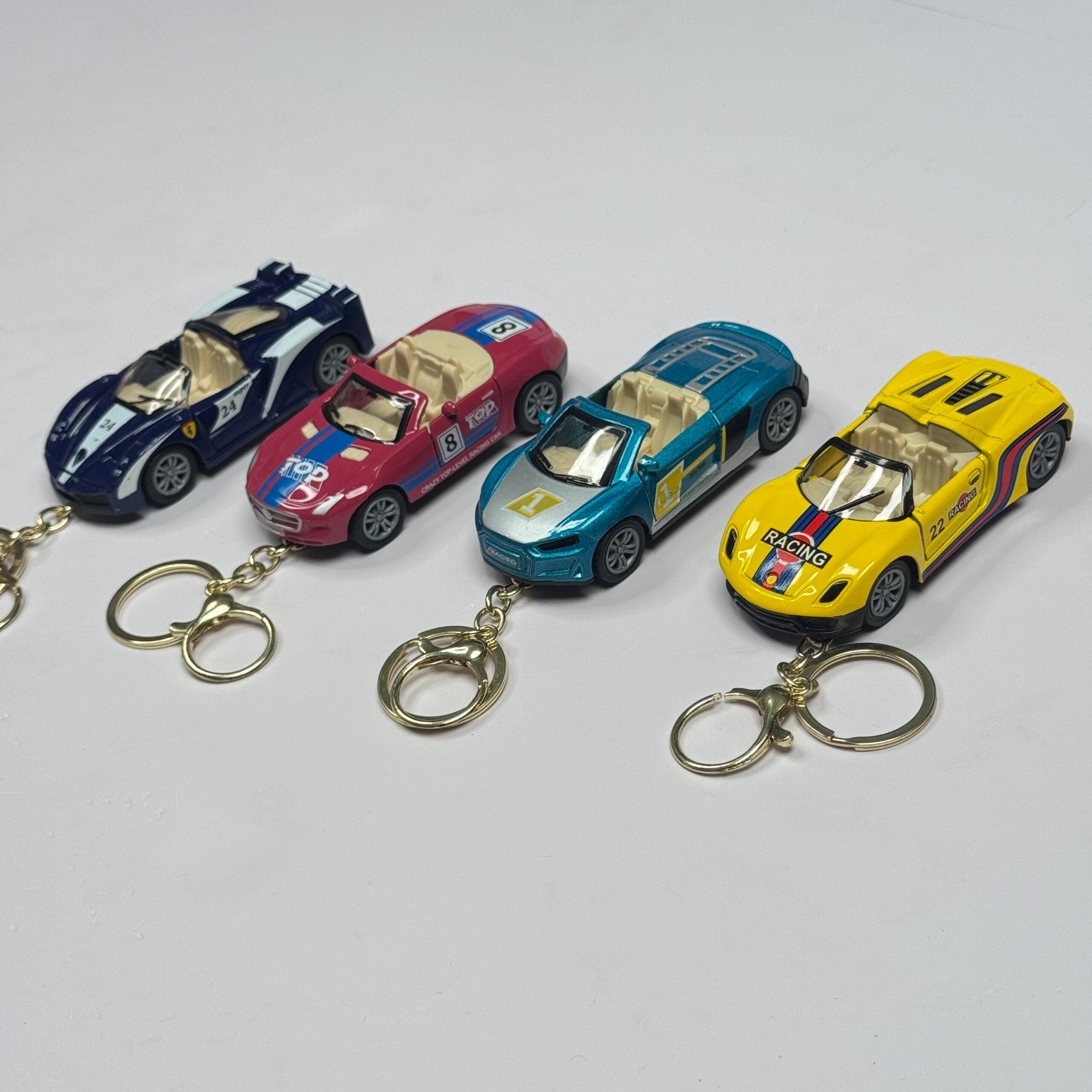Die cast Car Keychain with Doors opening