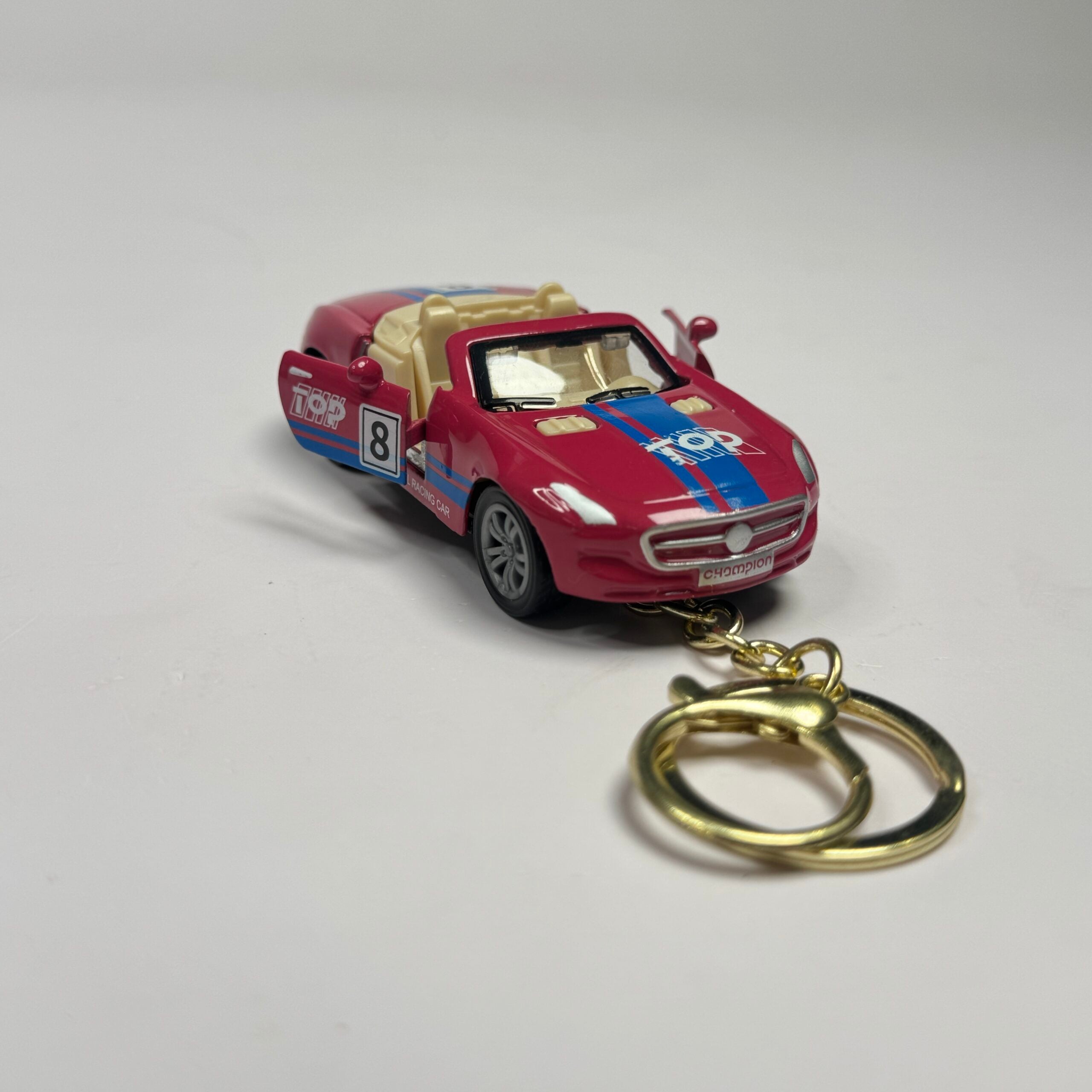 Die cast Car Keychain with Doors opening
