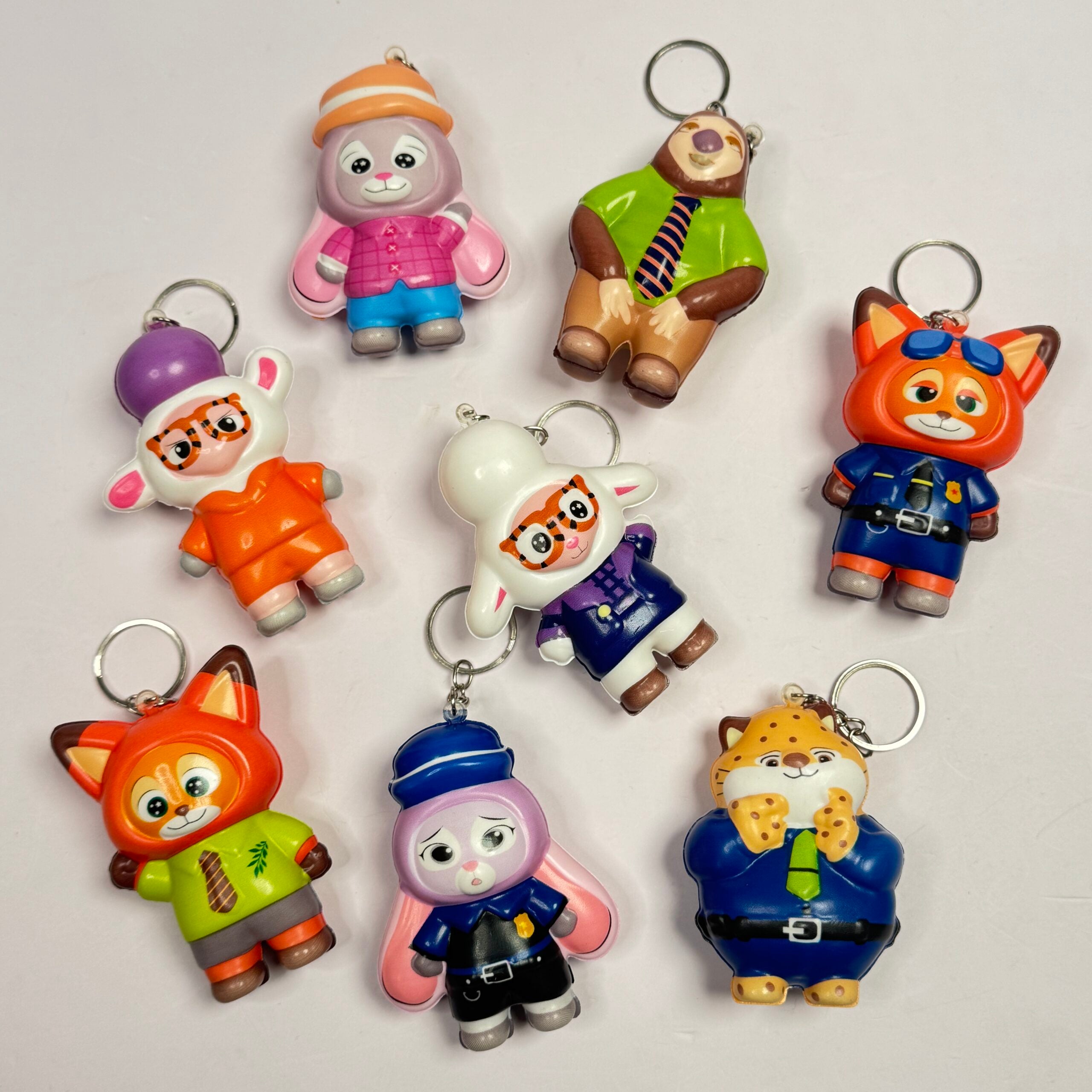Zootopia Plushie Keychain