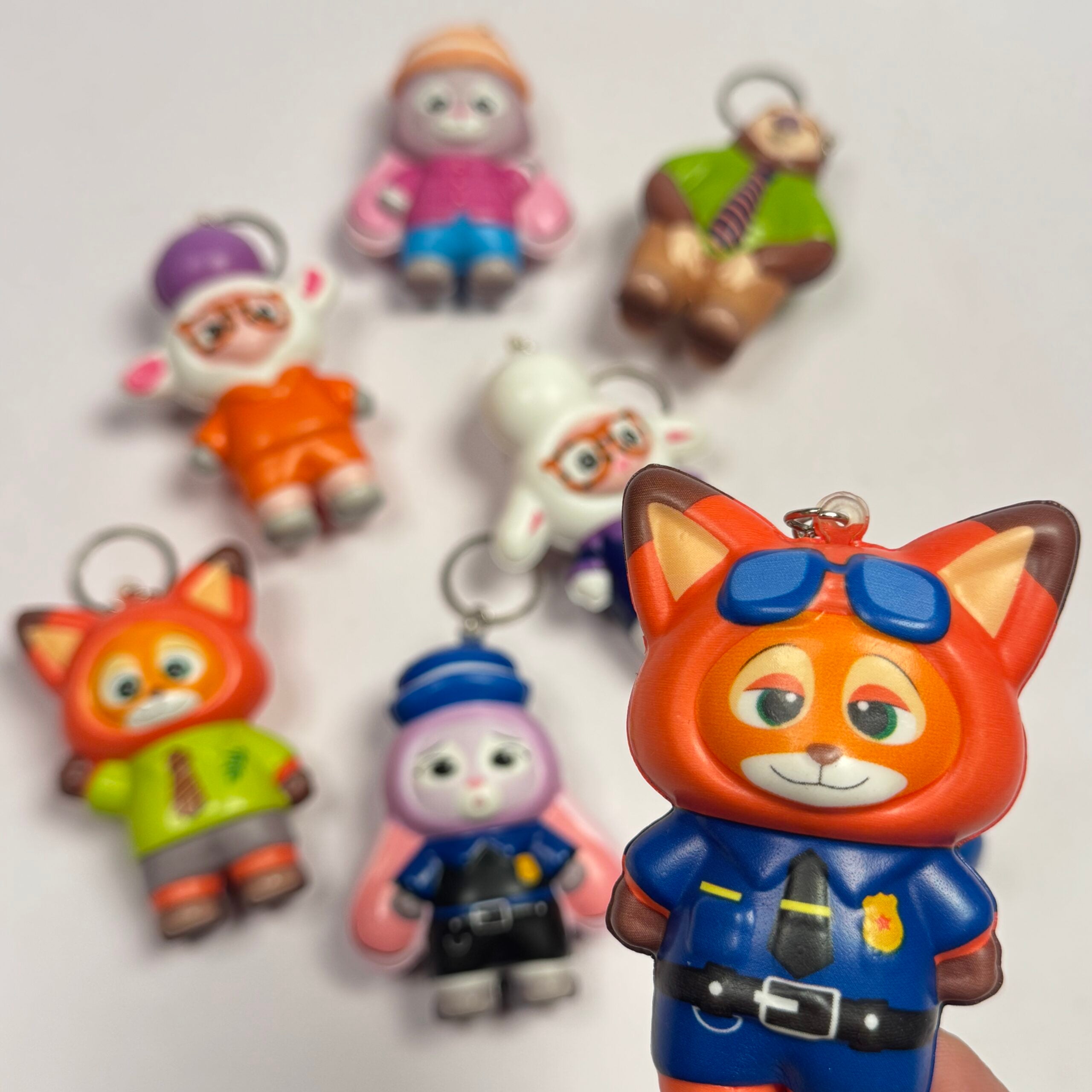 Zootopia Plushie Keychain