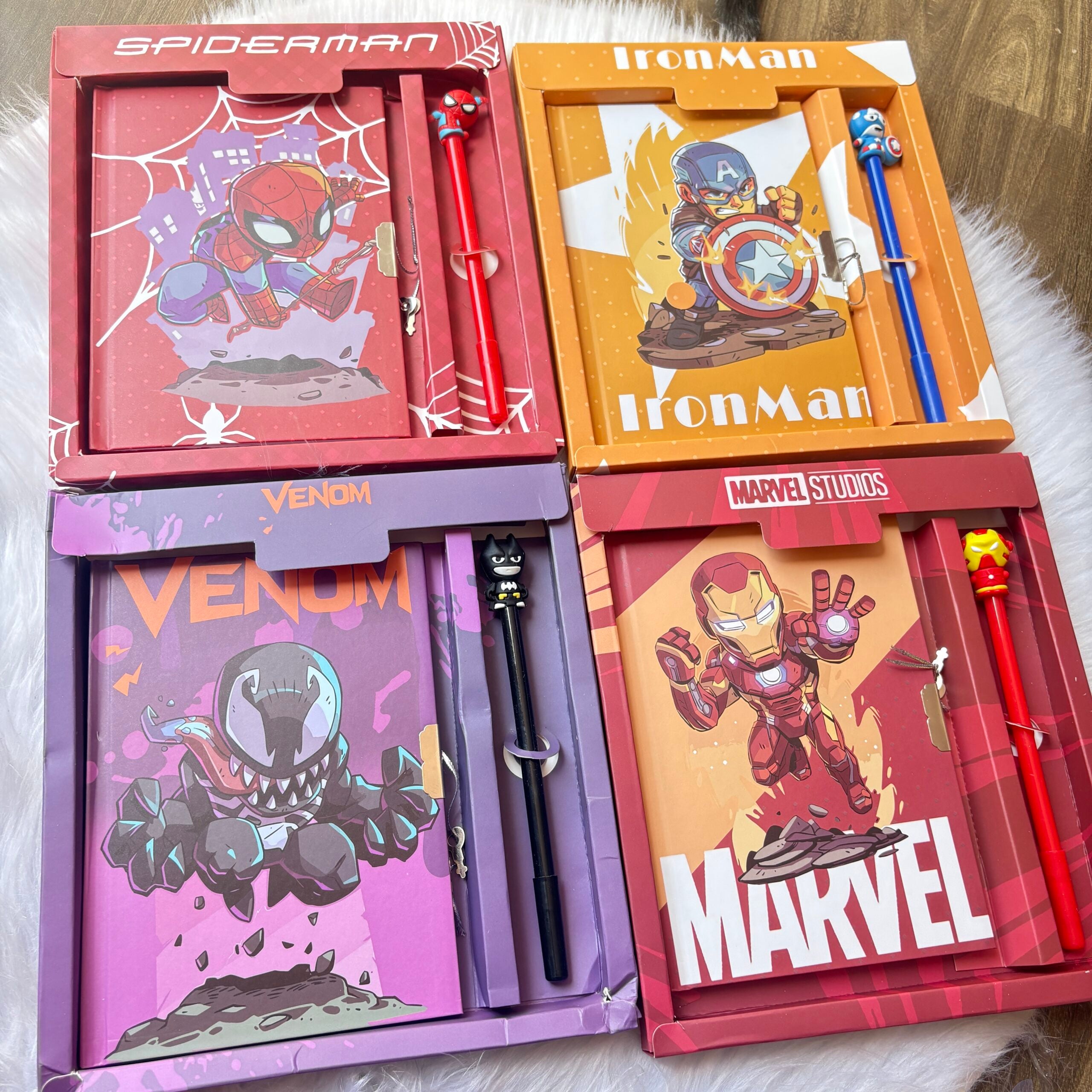 Super Hero’s Lock Diary