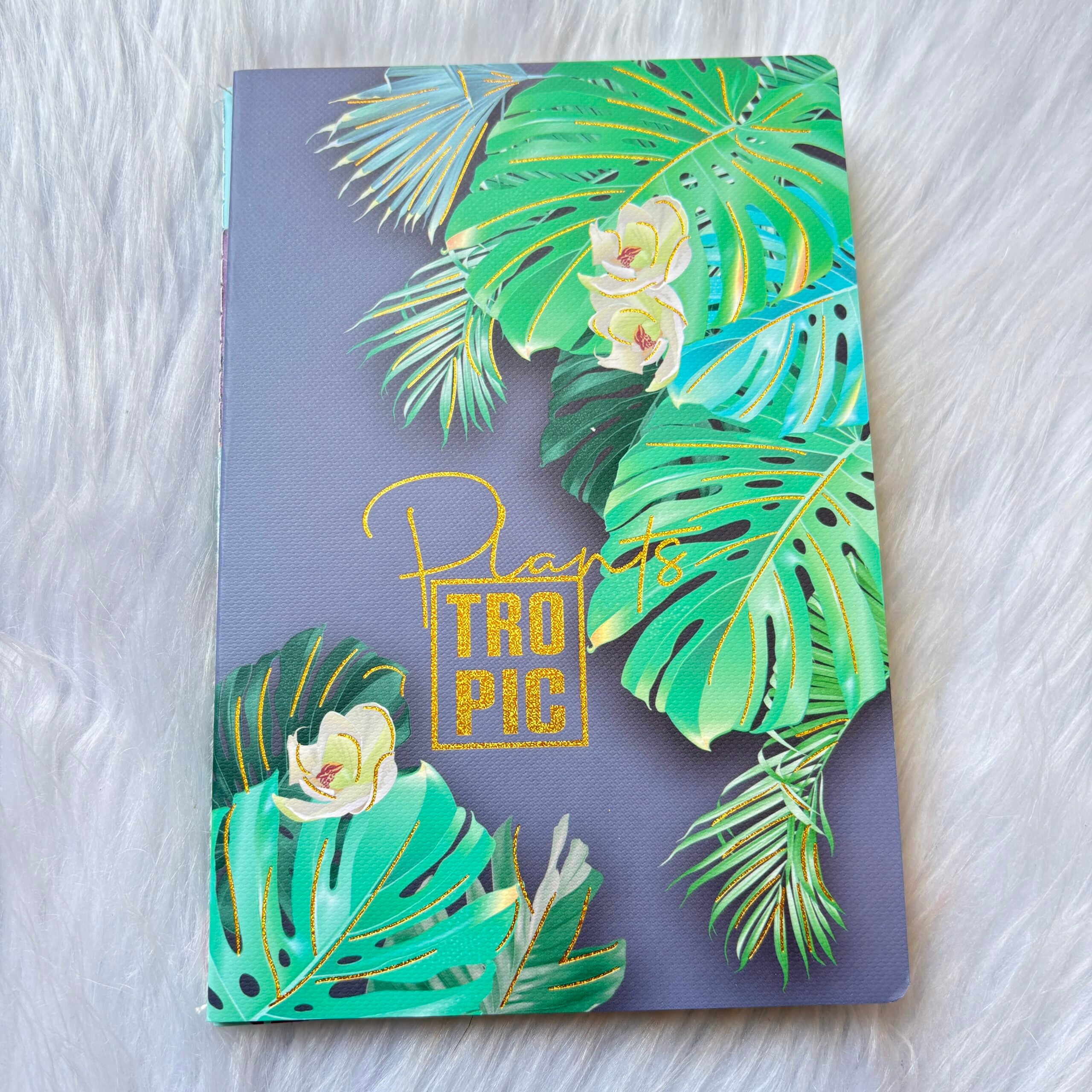 Leaf Print Diary (Set of 3)