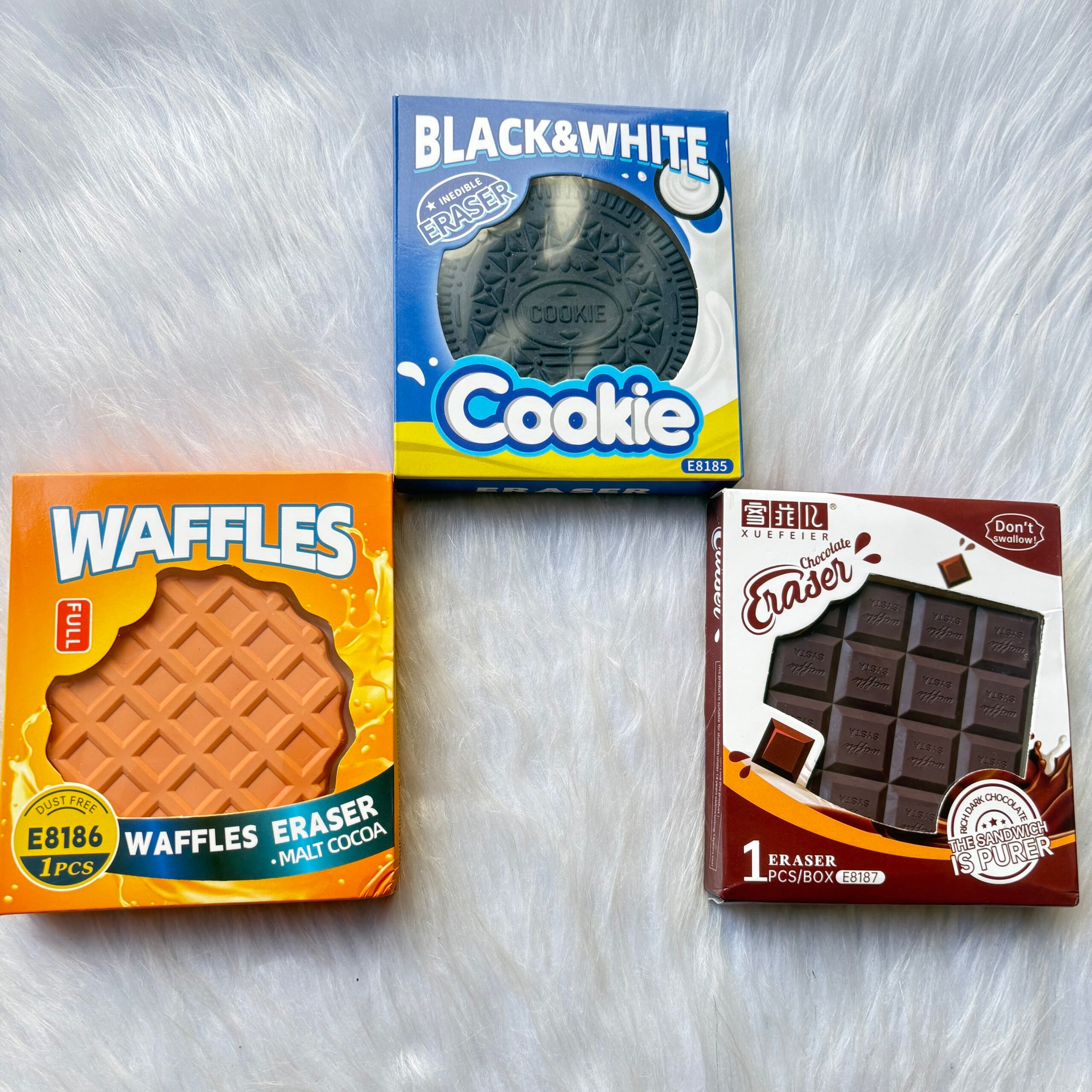 Food Theme Big Size Eraser
