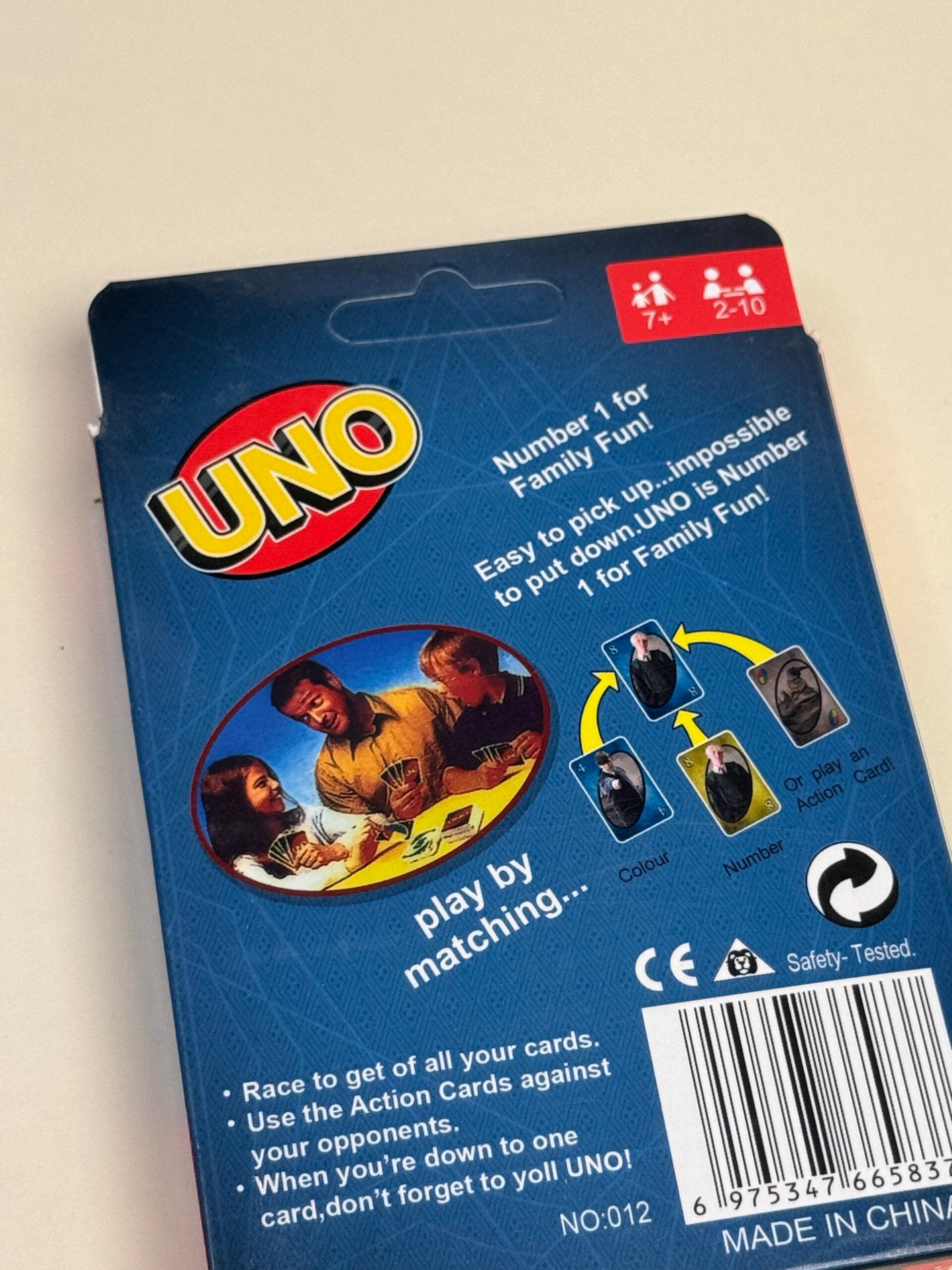 UNO Playing Cards