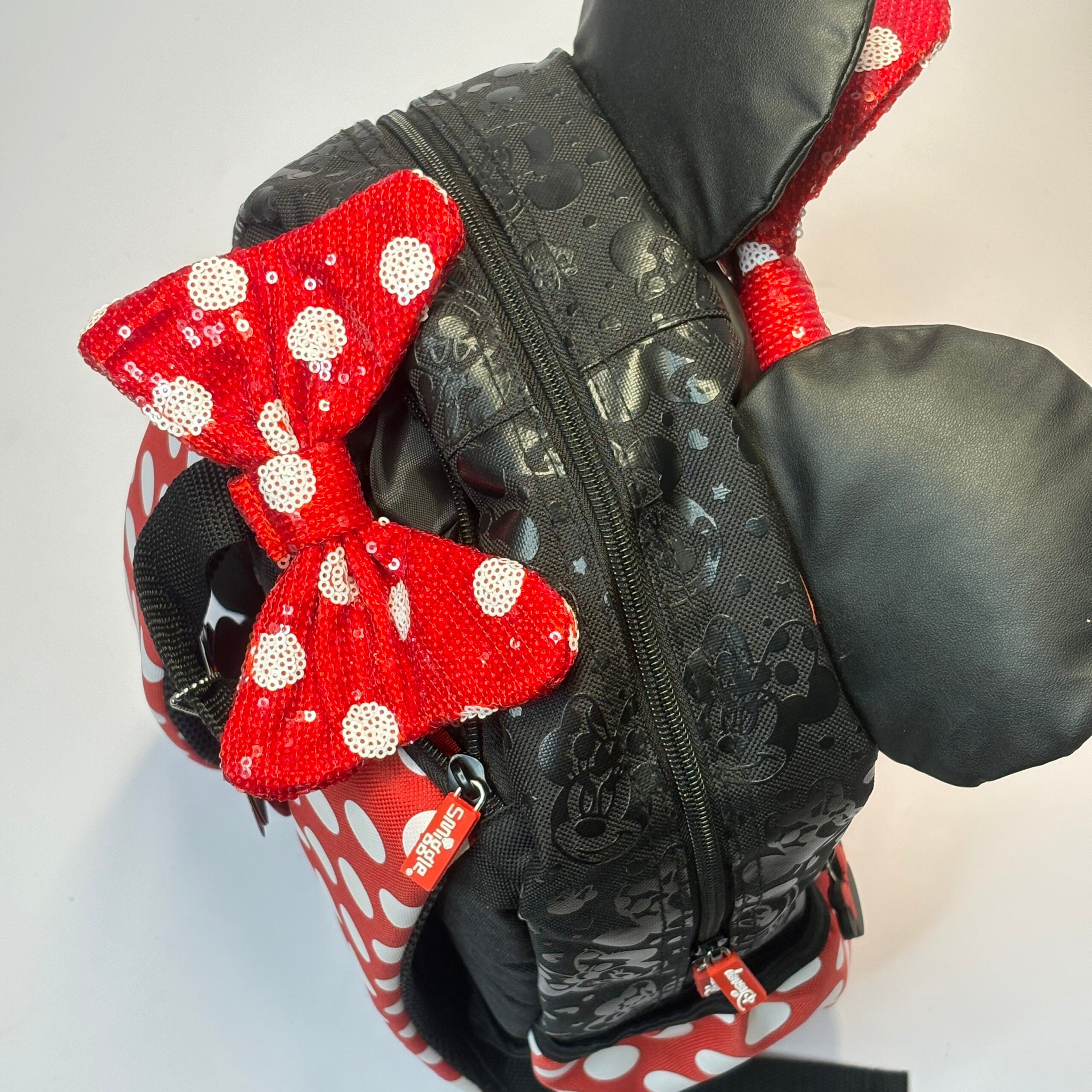 Minnie Mouse Smiggle Hoodie Kids Backpack 14Inch