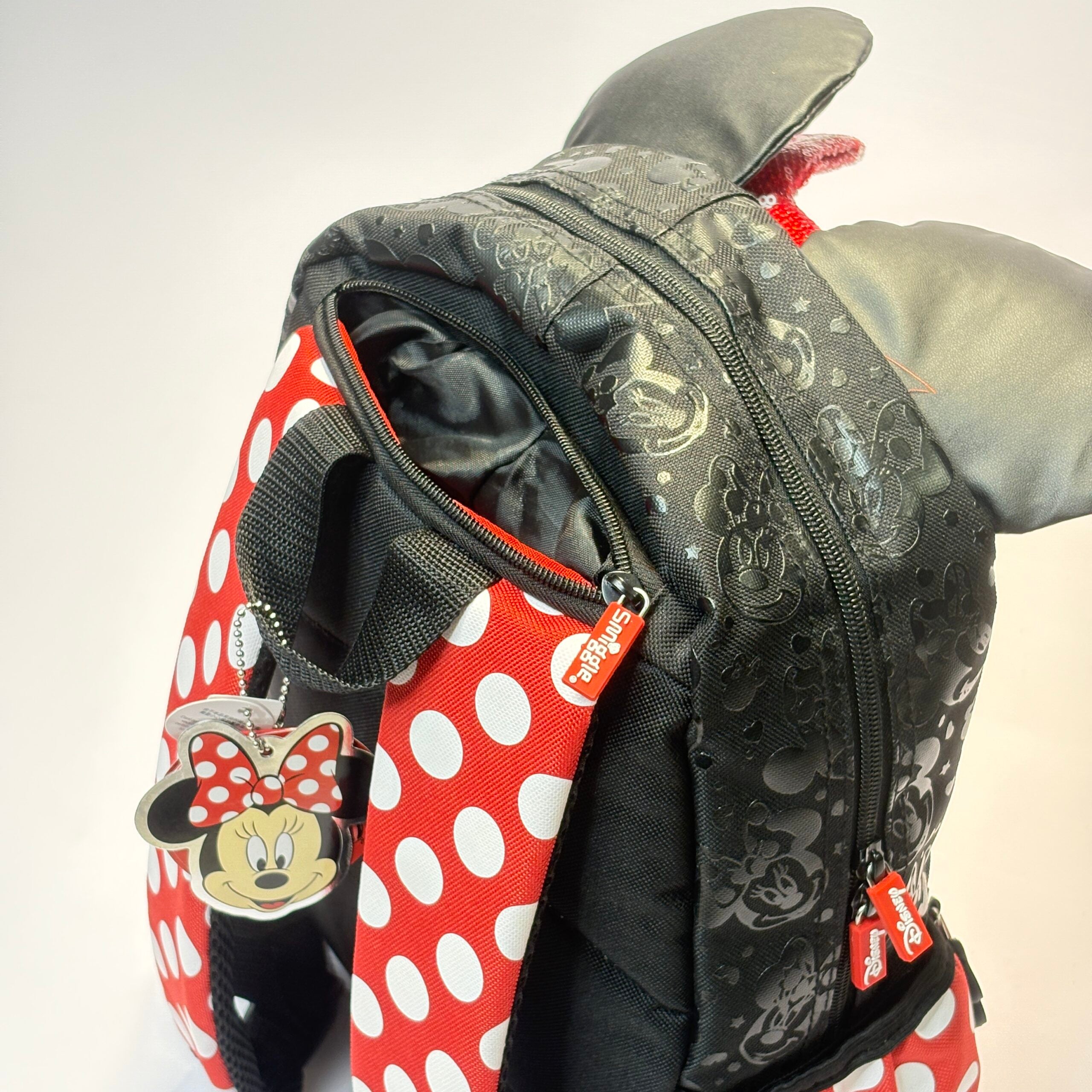 Minnie Mouse Smiggle Hoodie Kids Backpack 14Inch