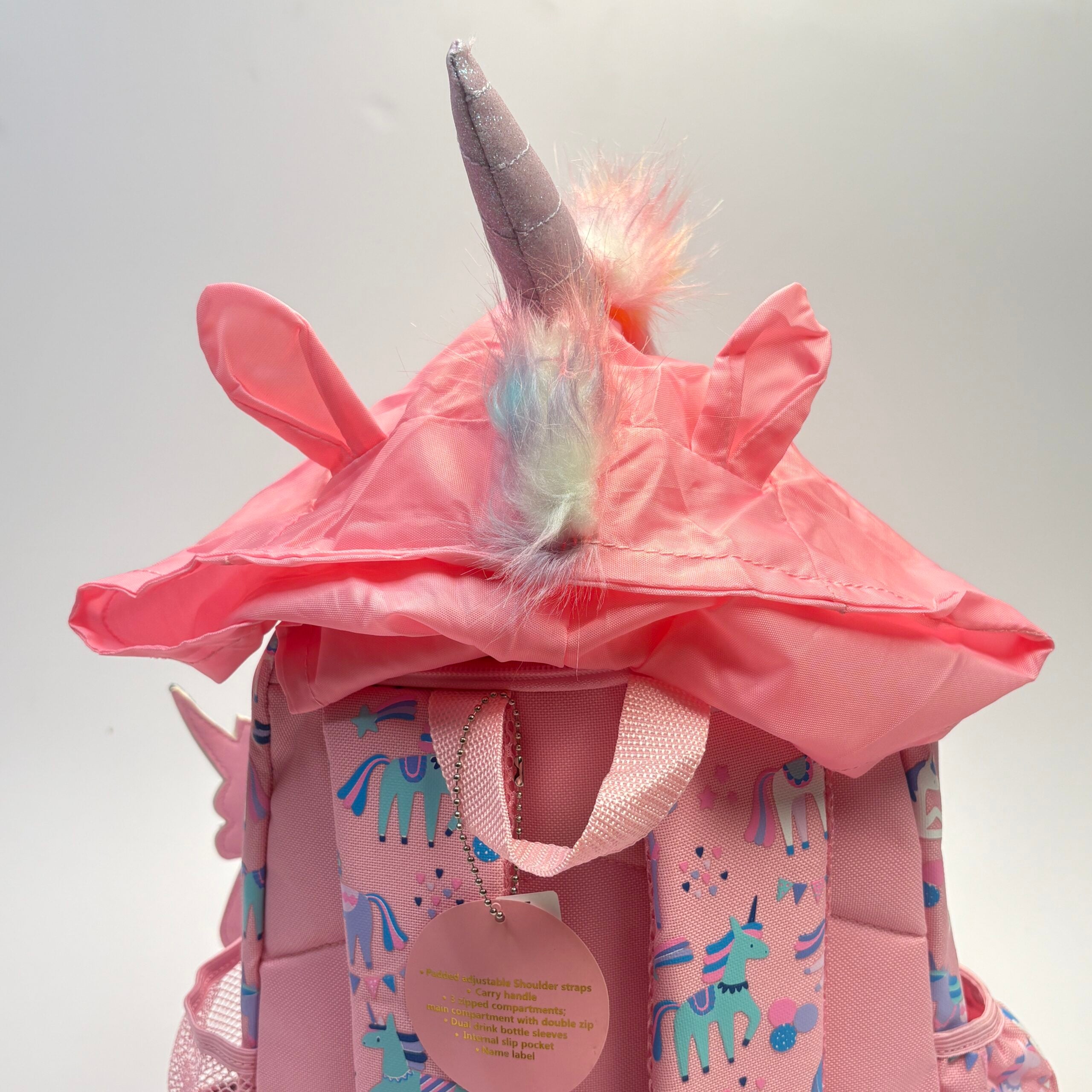 Cute Unicorn Hoodie Backpack For Kids