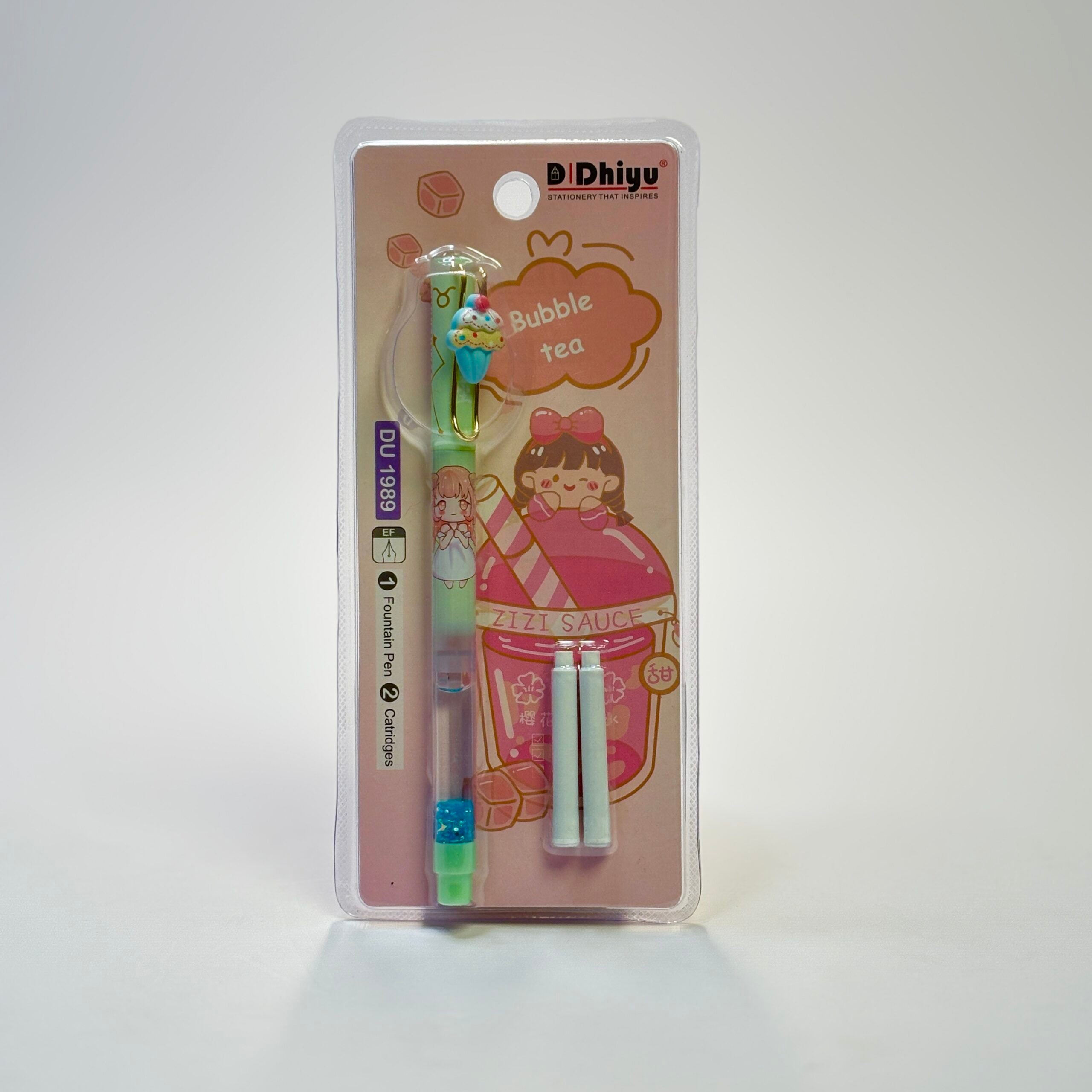 Ice Cream Water Glitter Fountain Pen (Random)