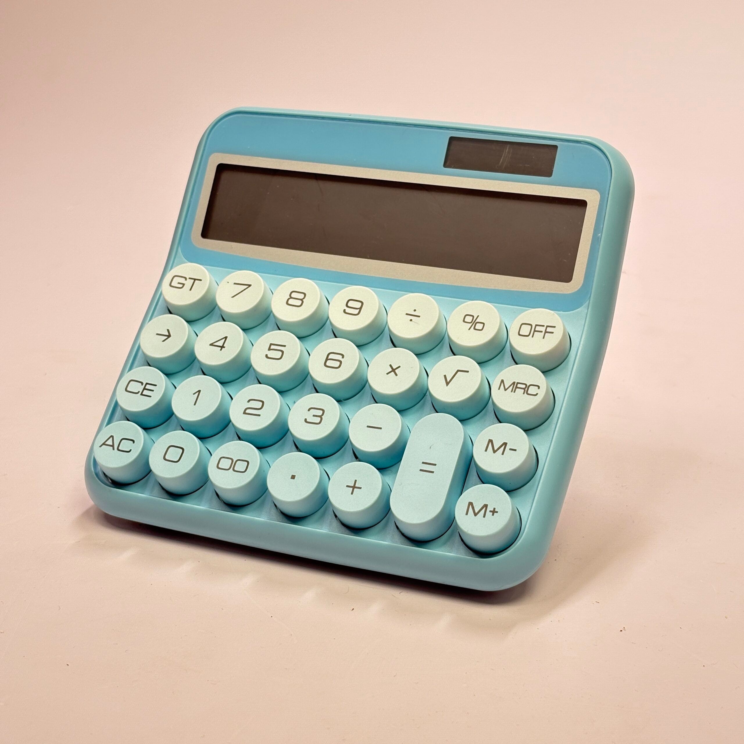 Solid Color Mechanical Calculator