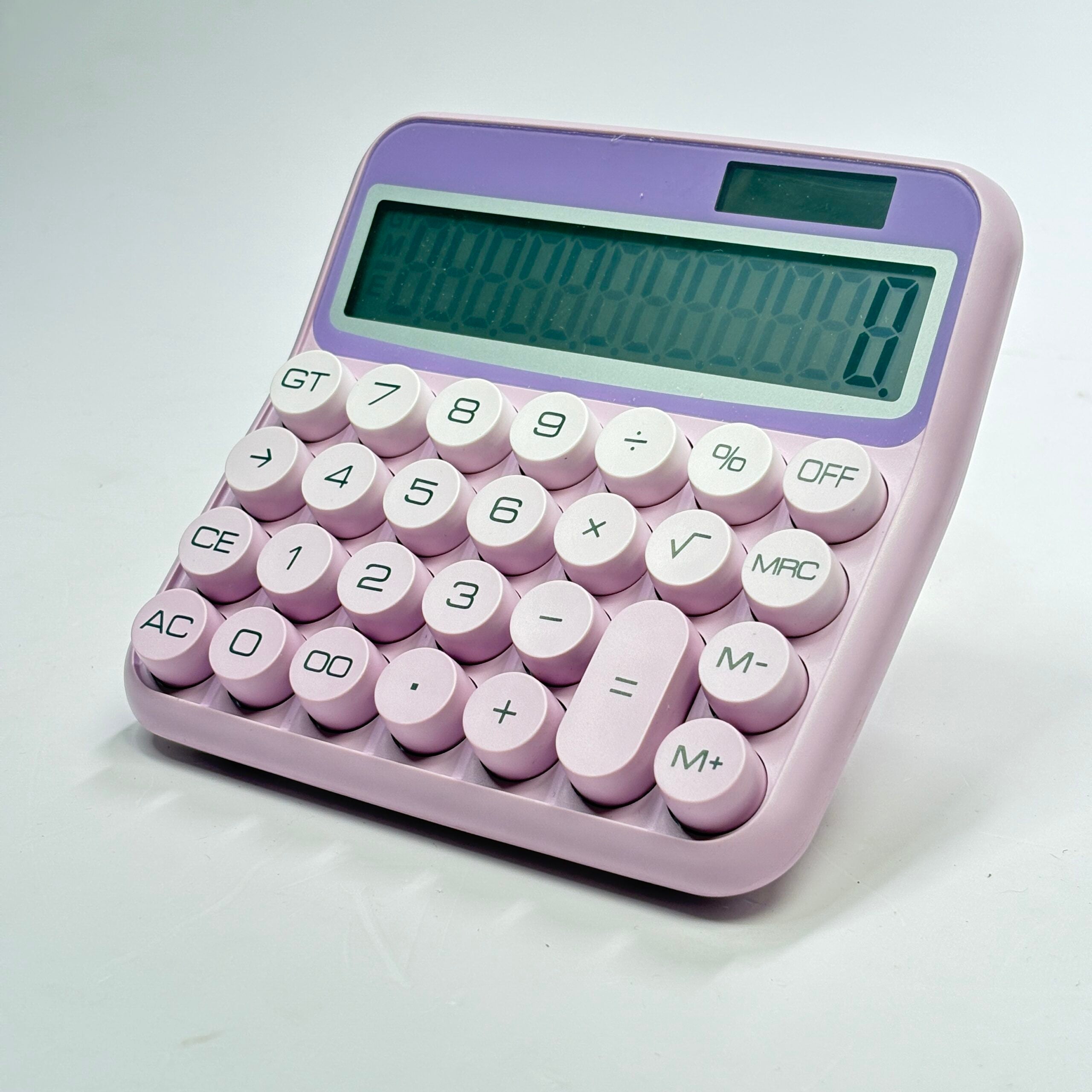 Solid Color Mechanical Calculator