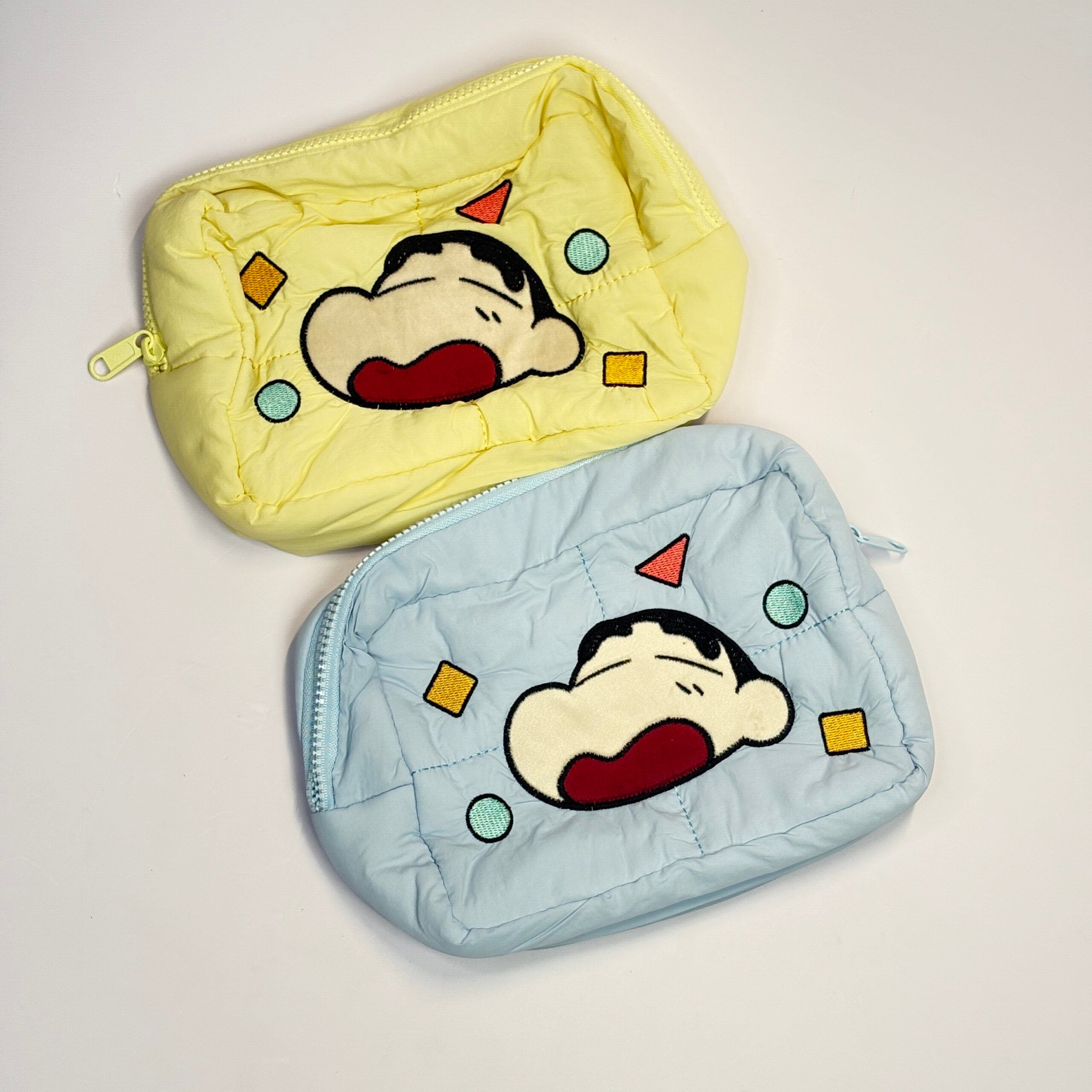 Shinchan storage pouch blue colour