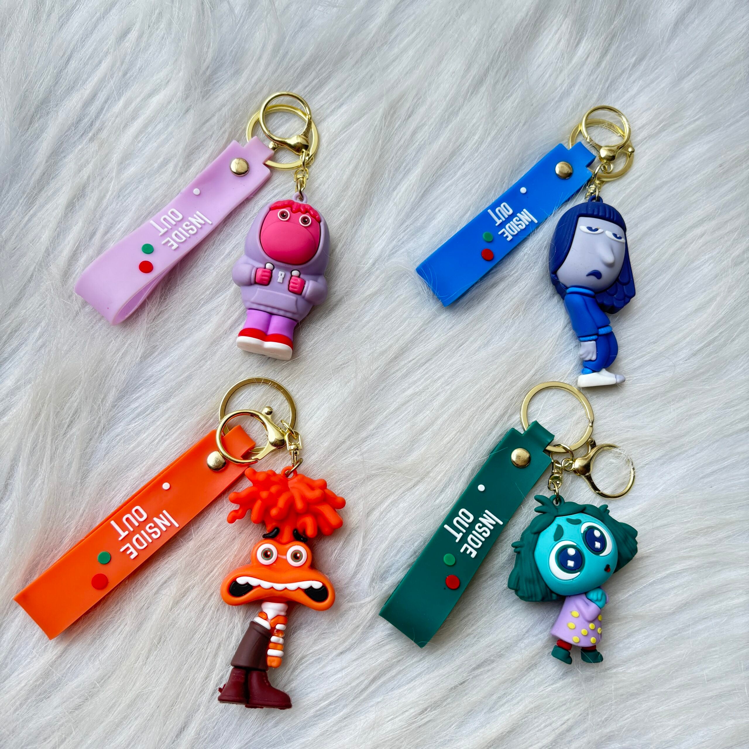 Inside out keychains