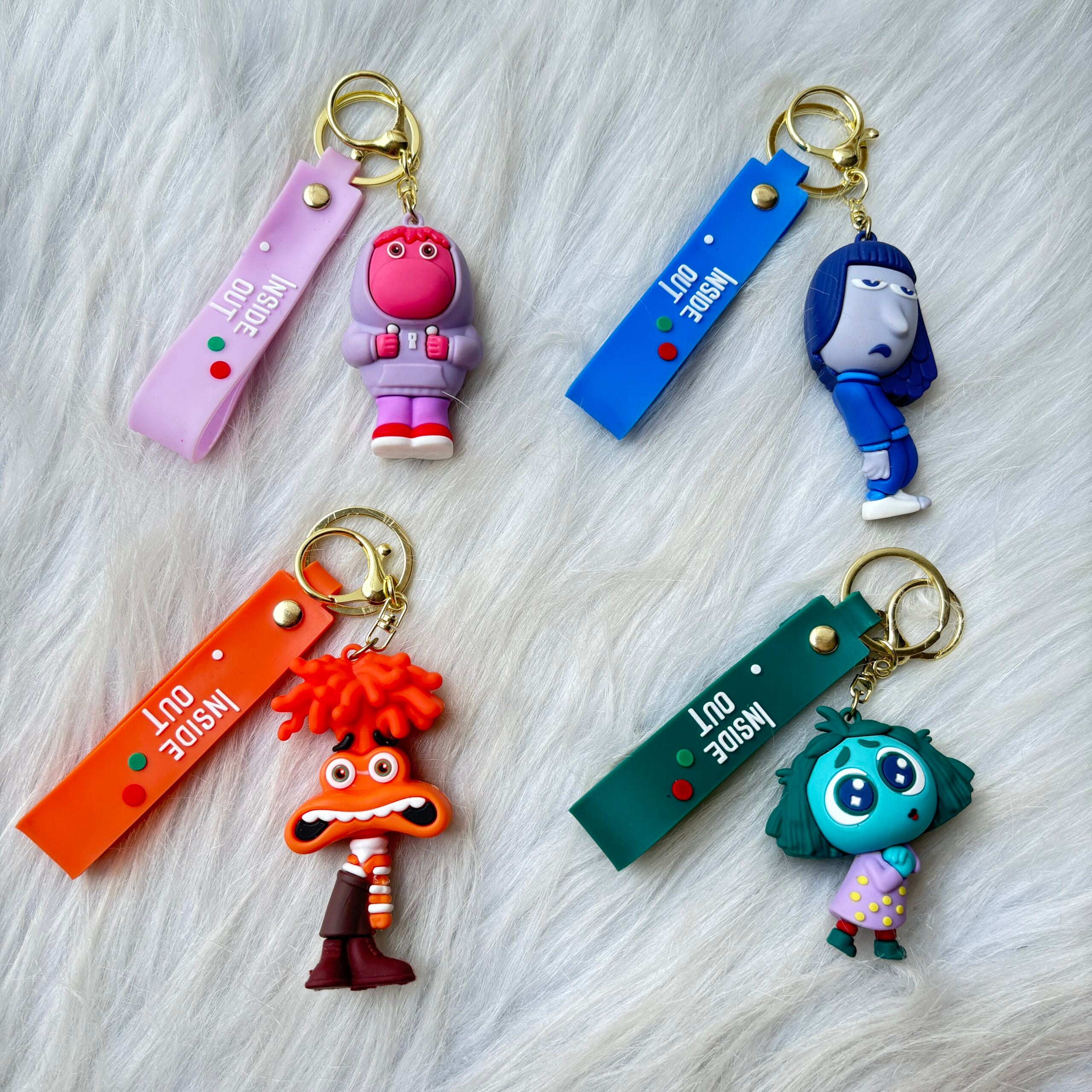 Inside out keychains