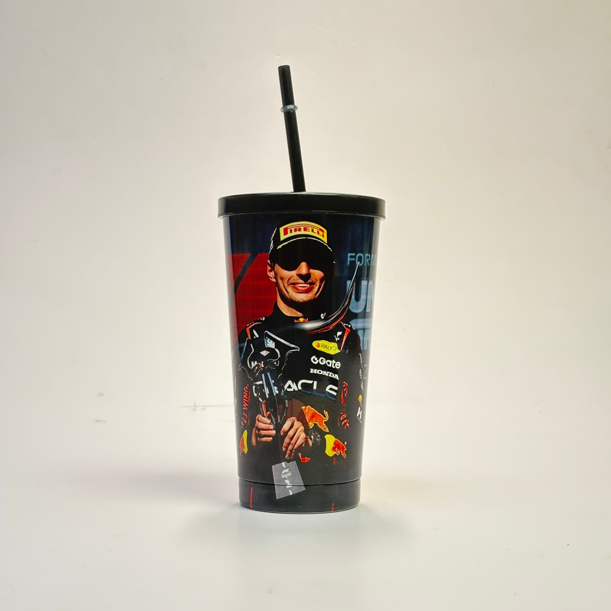 F1 Inspired Tumbler Cup with Lid 500ml