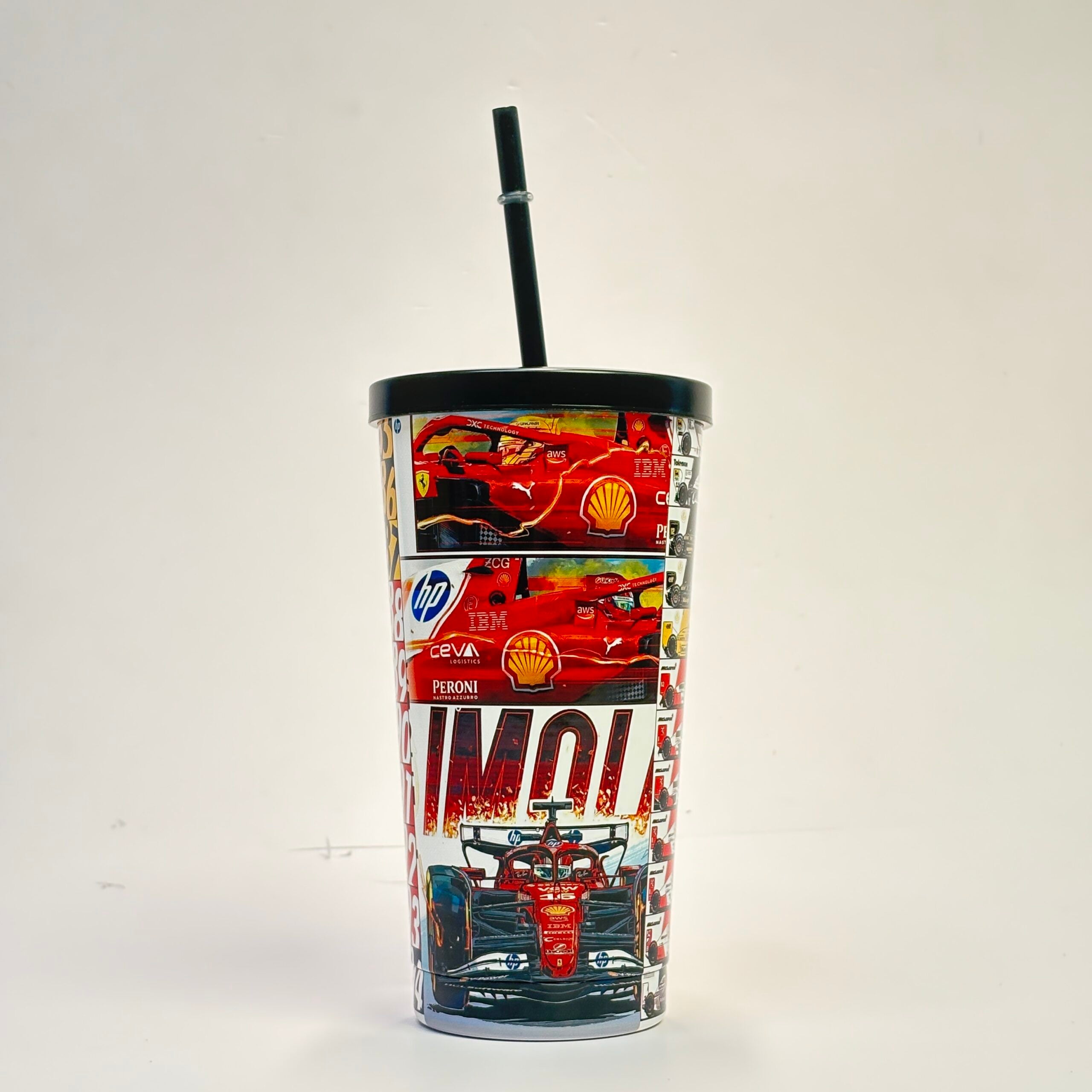 F1 Inspired Tumbler Cup with Lid 500ml