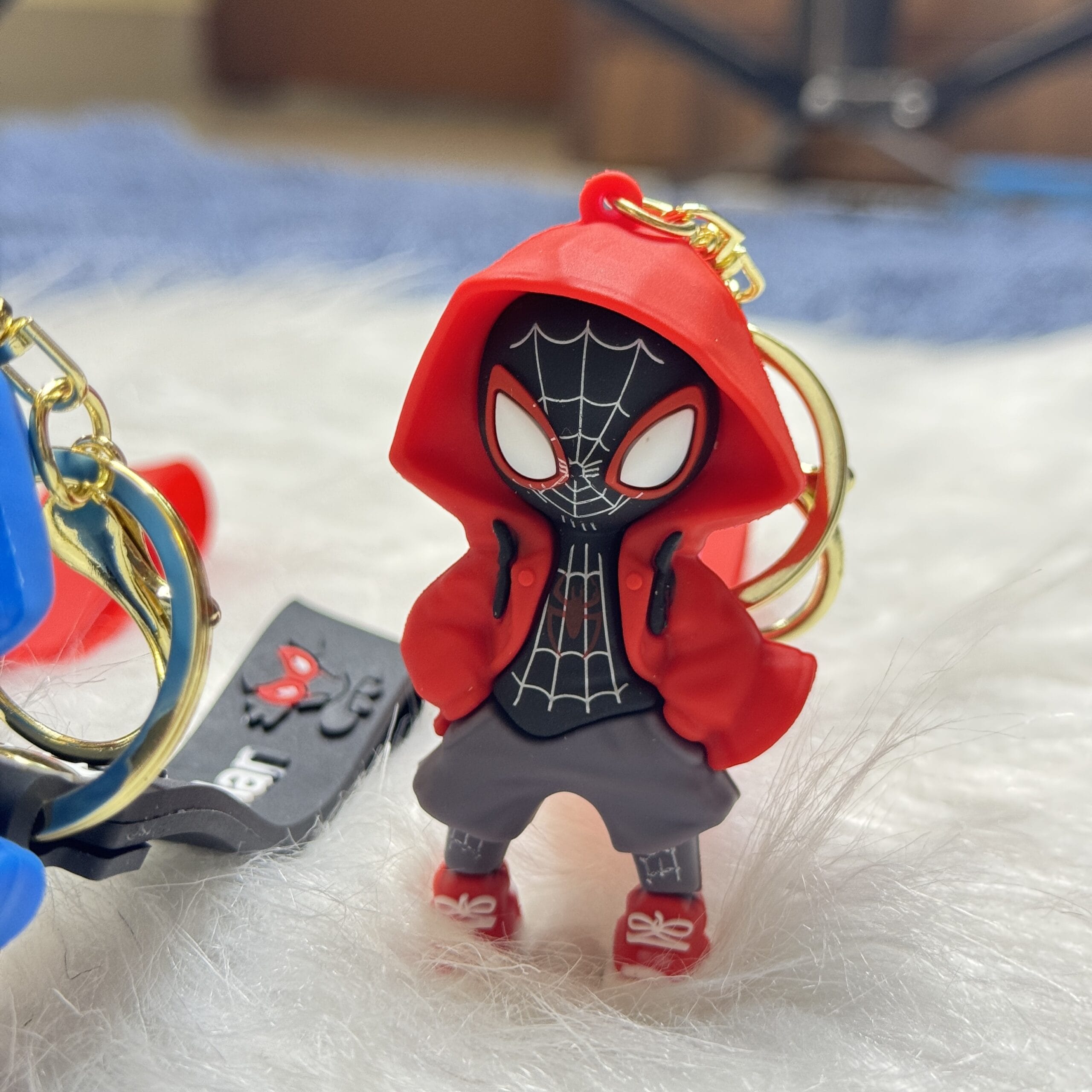 Spiderman With Hoodie Keychain