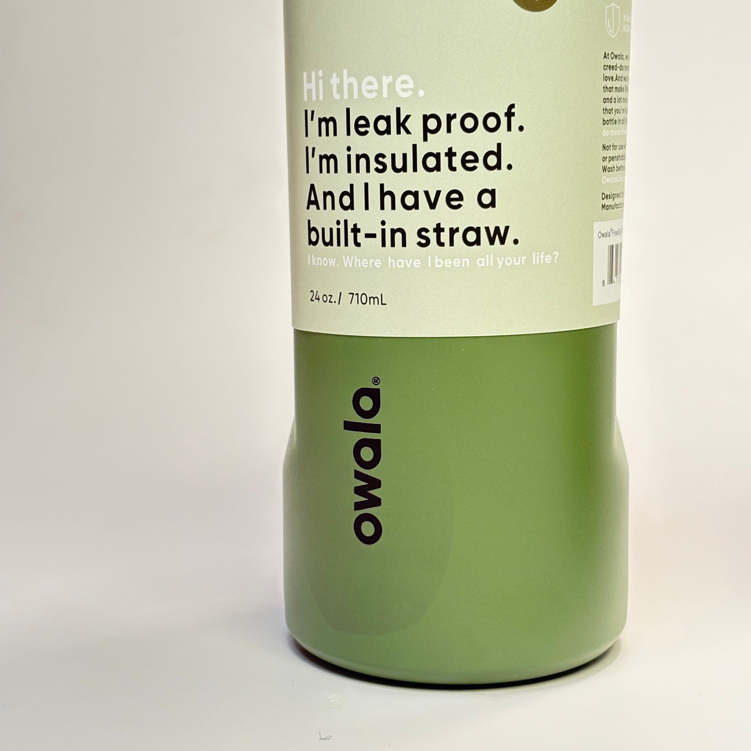 Owala FreeSip Solid Colour Insulated Bottle 27oz