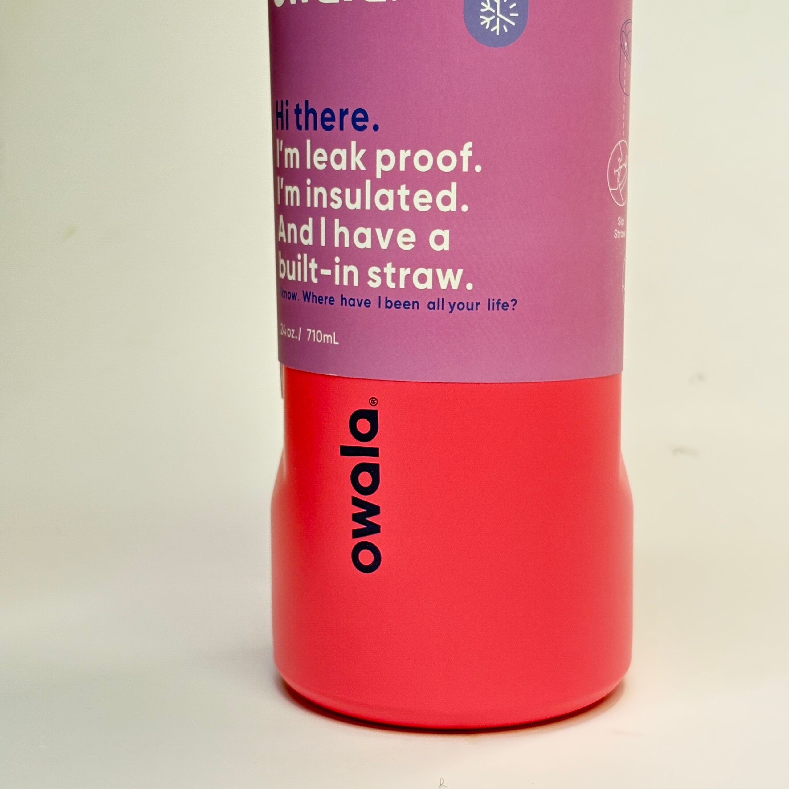 Owala FreeSip Solid Colour Insulated Bottle 27oz