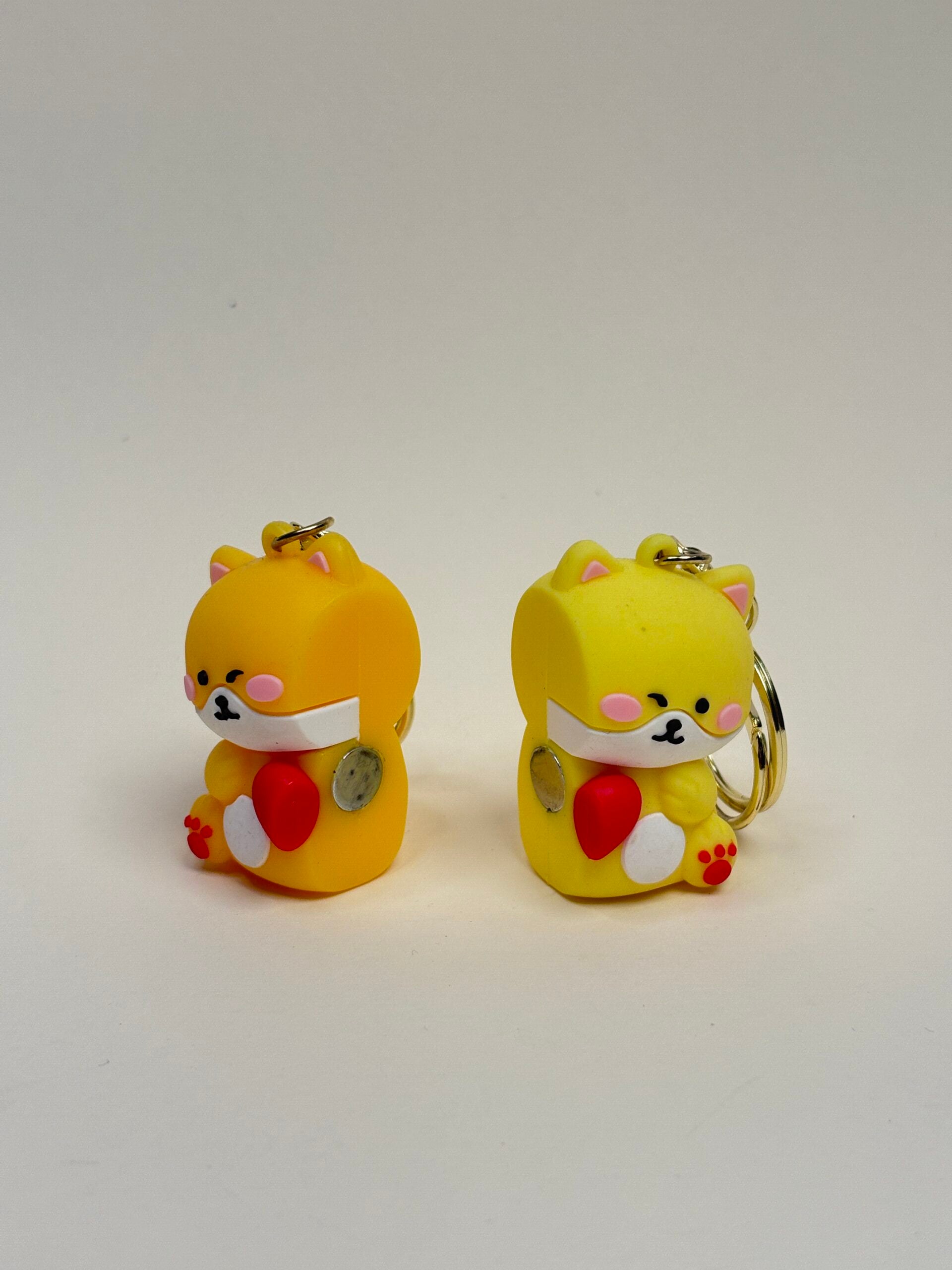 Cute couple keychain