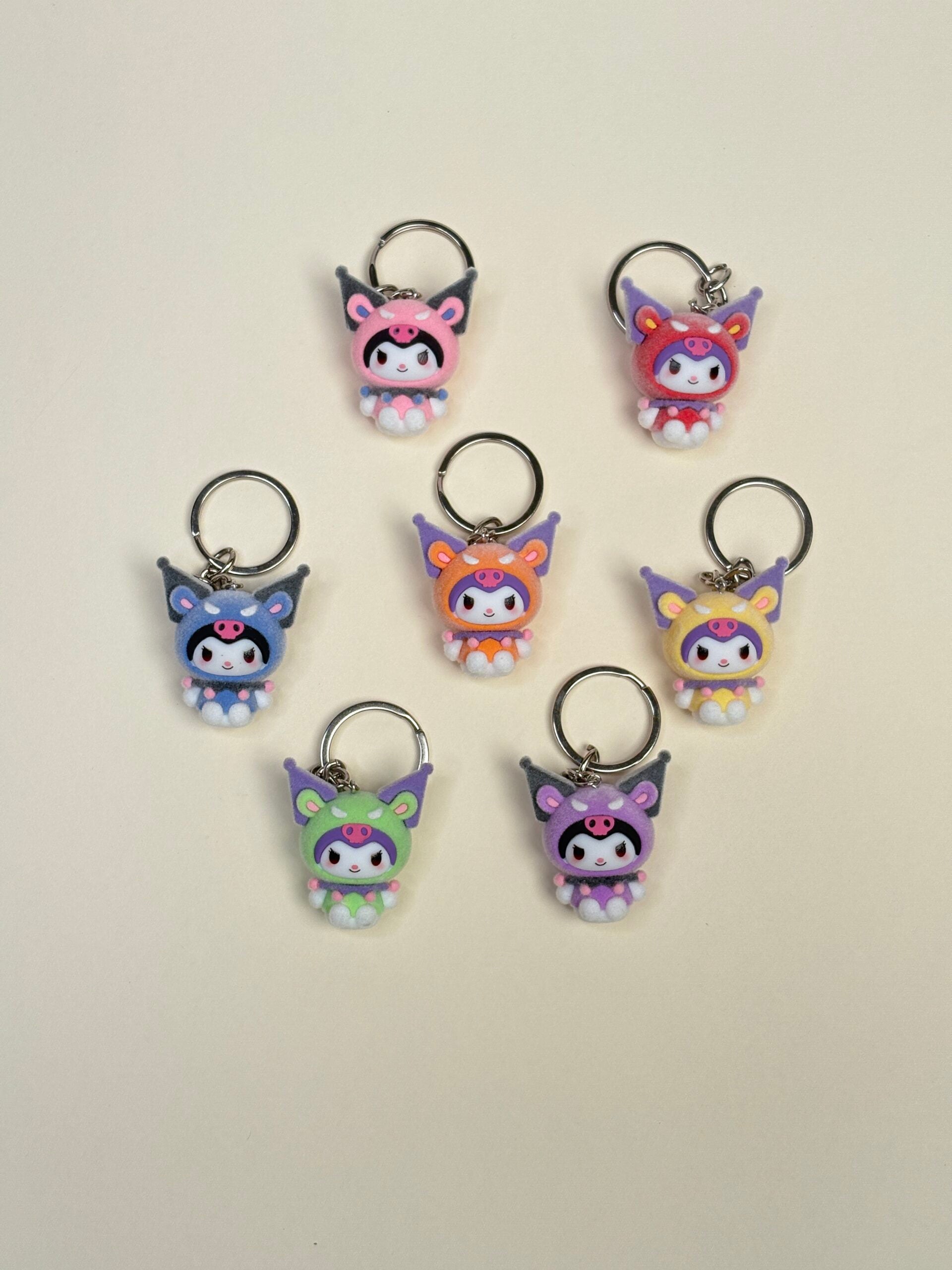 Premium quality velvet finish keychains