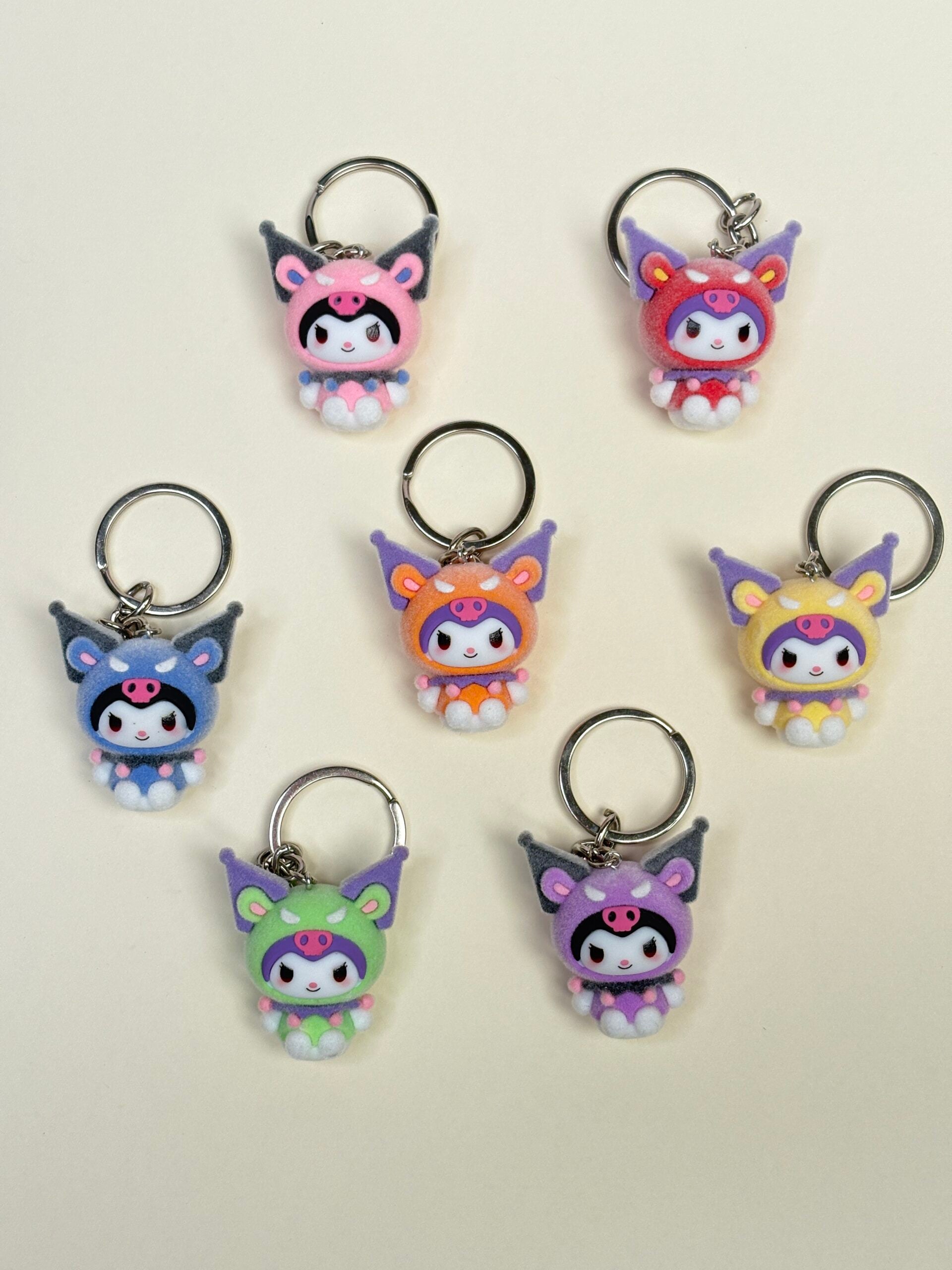 Premium quality velvet finish keychains