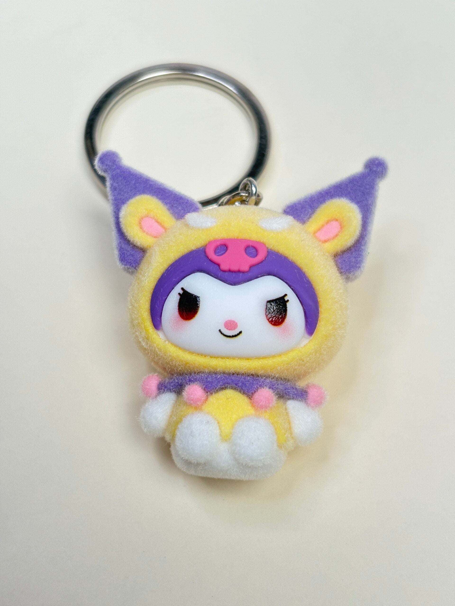 Premium quality velvet finish keychains