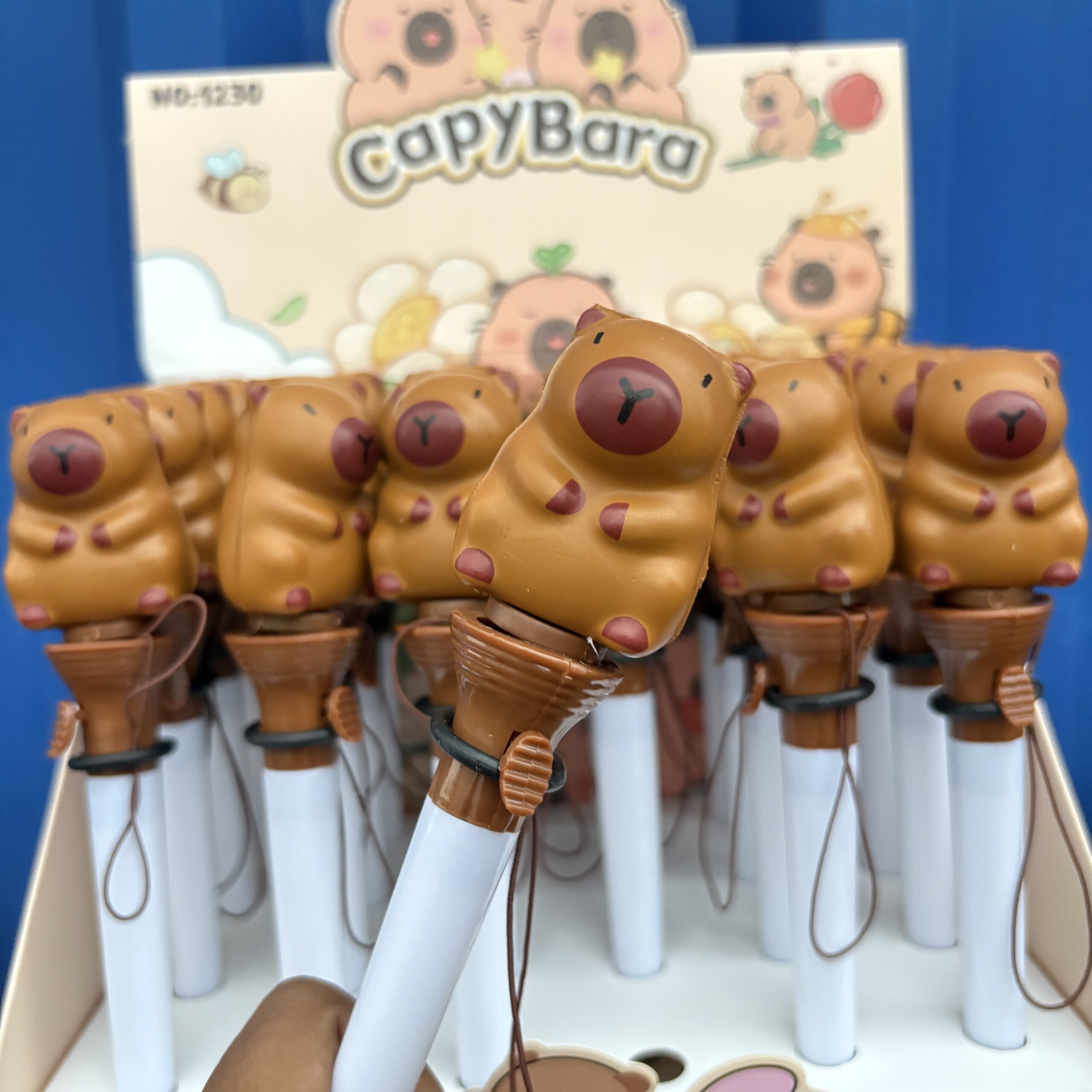 Capybara bouncing pen