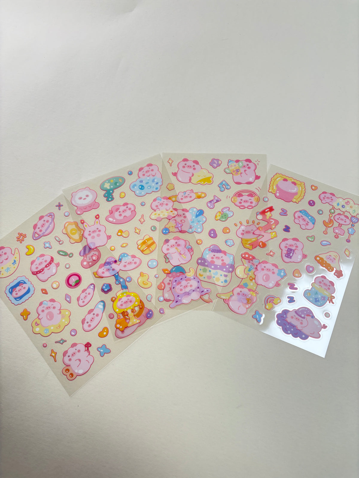 Bright star sticker