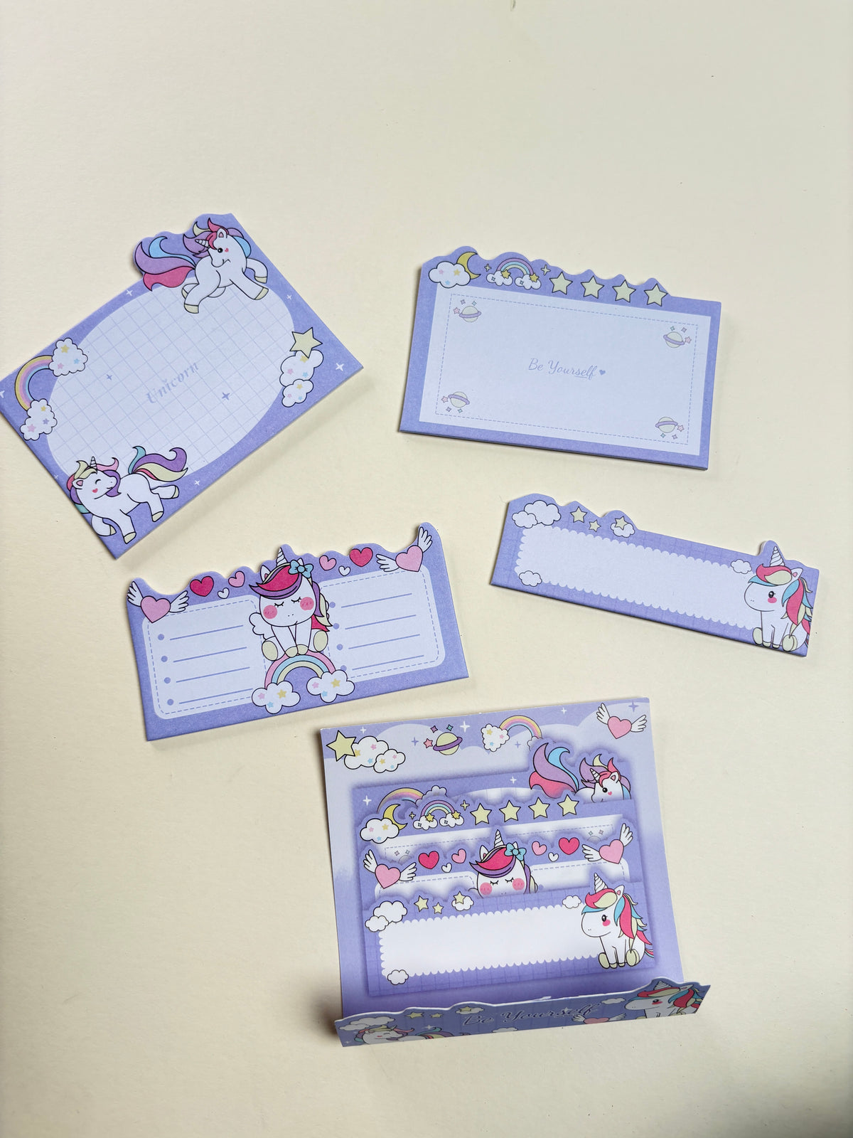 Unicorn sticky note