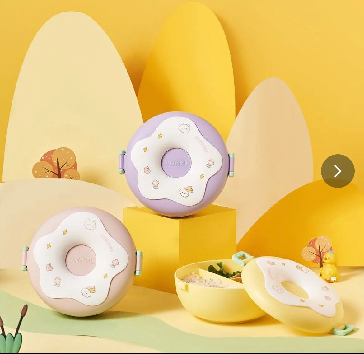 Premium quality Doughnut lunch box
